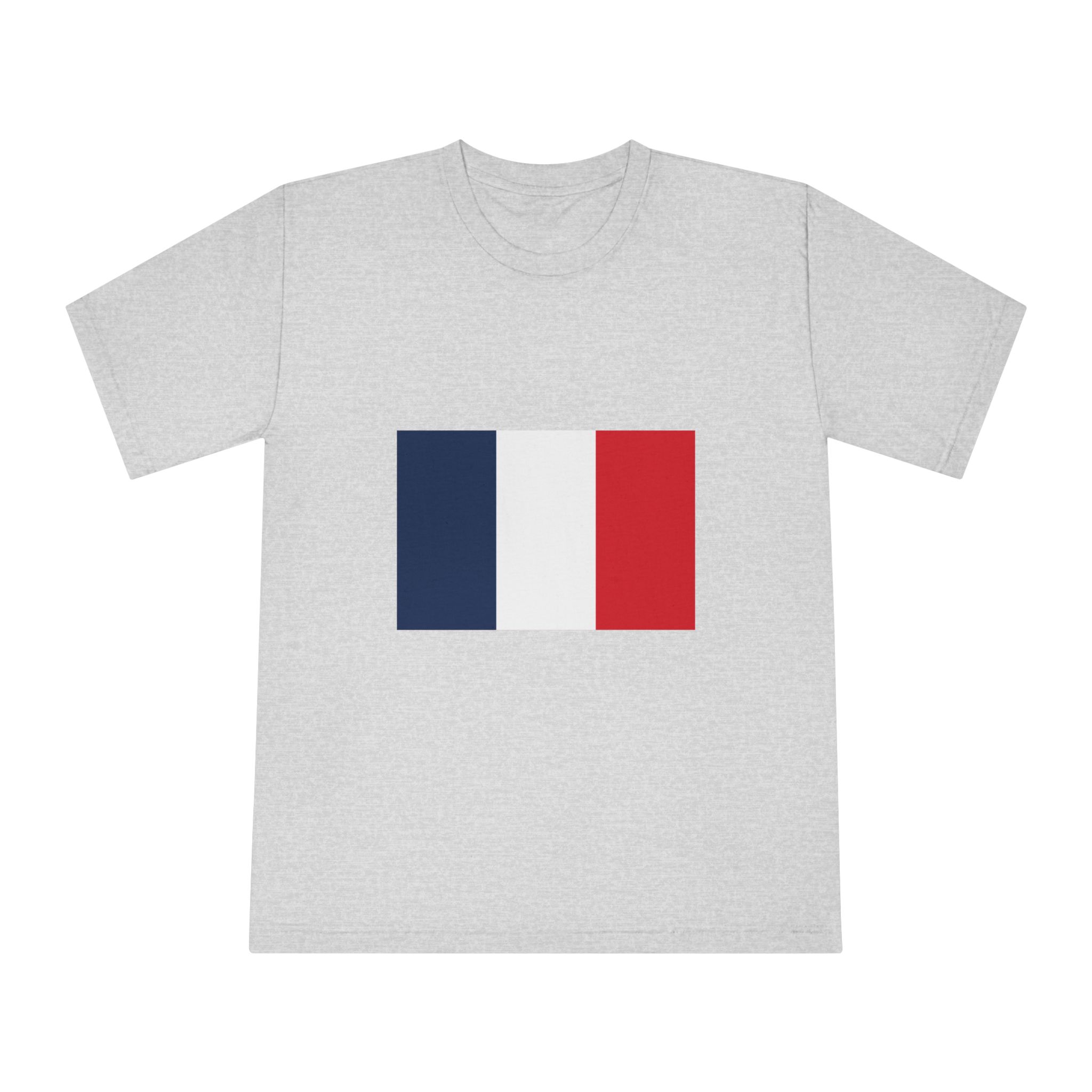 Flag of France Unisex Classic Crewneck T Shirt - Image 13