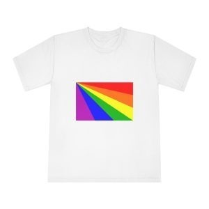 Diversity Flag Inclusive Pride Banner With Rainbow Stripes Black Brown Color Unisex Classic Crewneck T Shirt