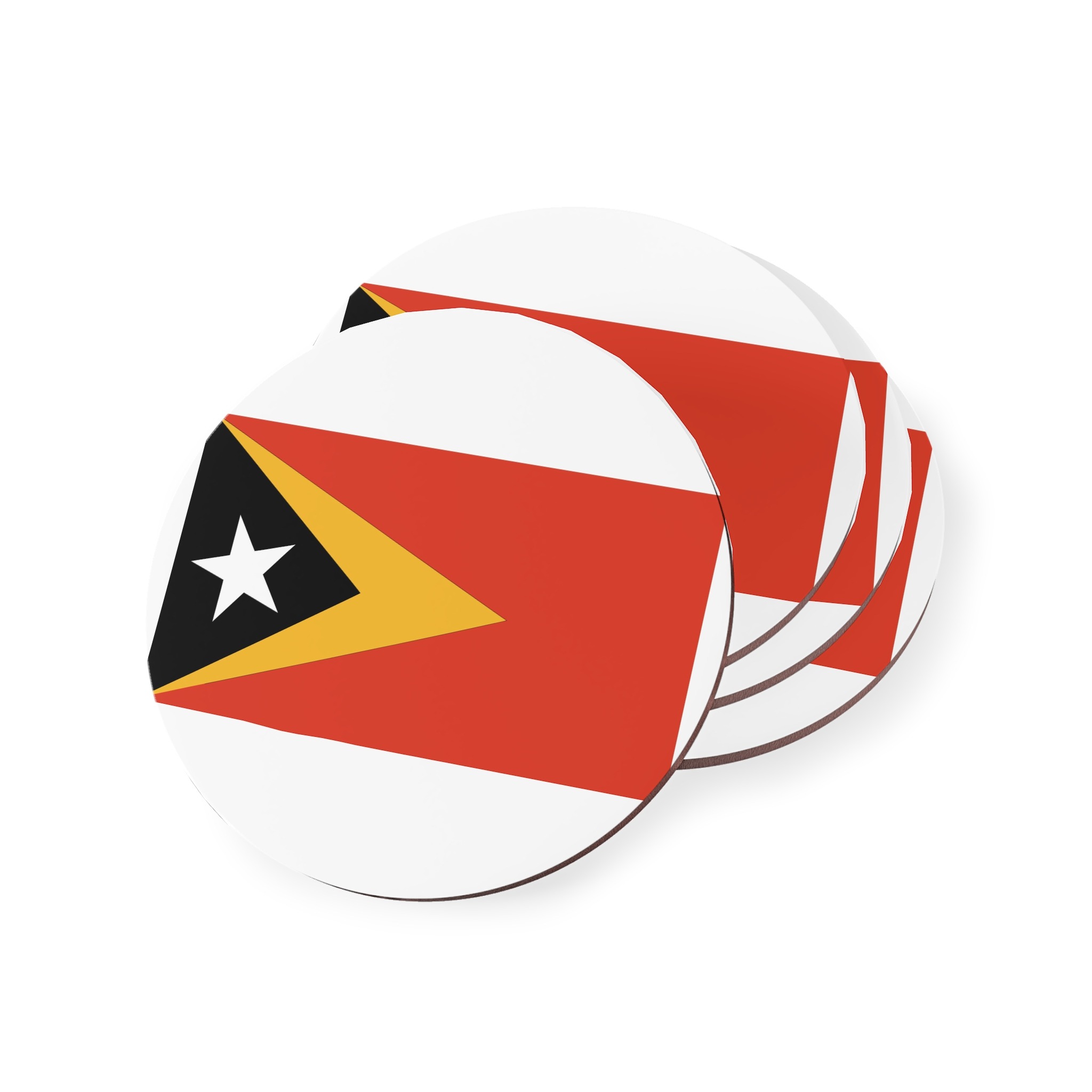 National Flag East Timor Timor Leste Coasters - Image 3