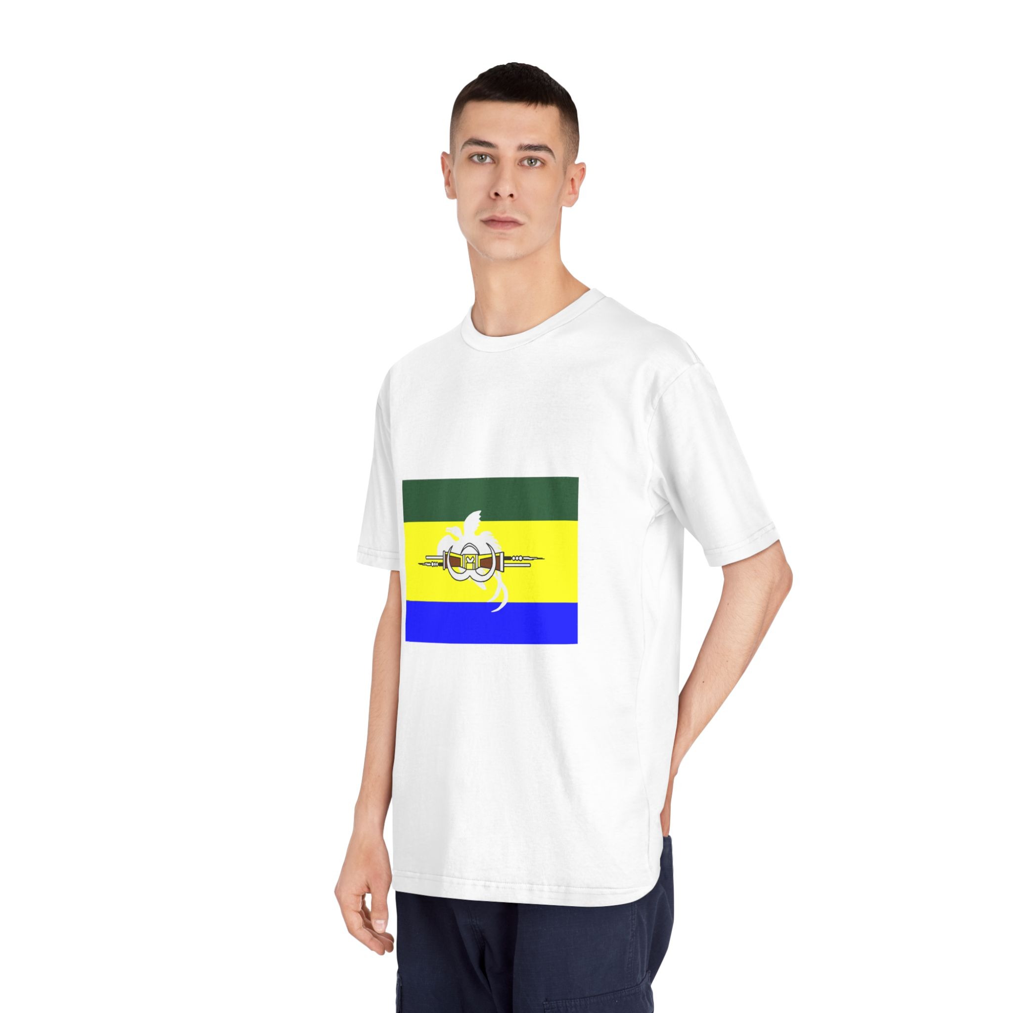 Px Flag of Morobe Unisex Classic Crewneck T Shirt - Image 4