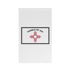 Flag of Zia Pueblo House Banner
