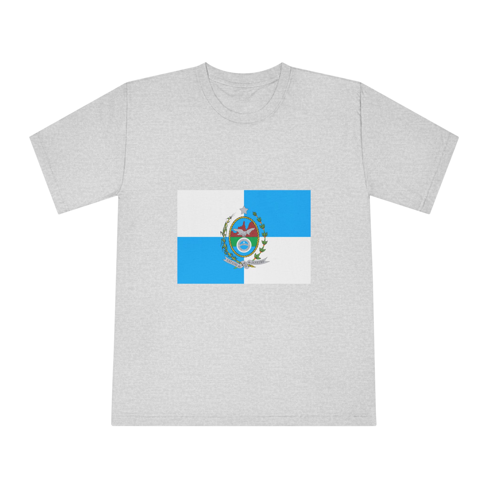 Bandeira Do Estado Do Rio de Janeiro Unisex Classic Crewneck T Shirt - Image 13