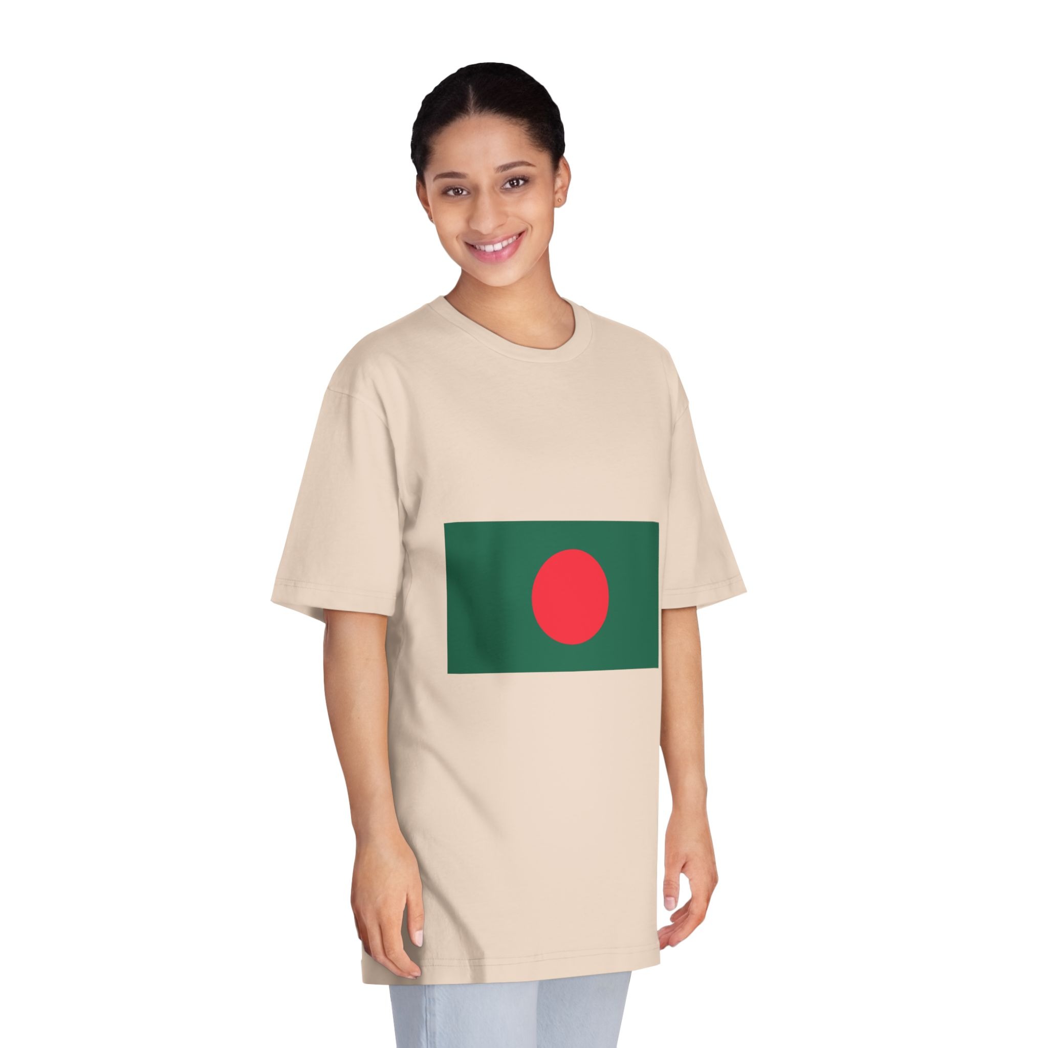 Bangladesh Flag Unisex Classic Crewneck T Shirt - Image 11