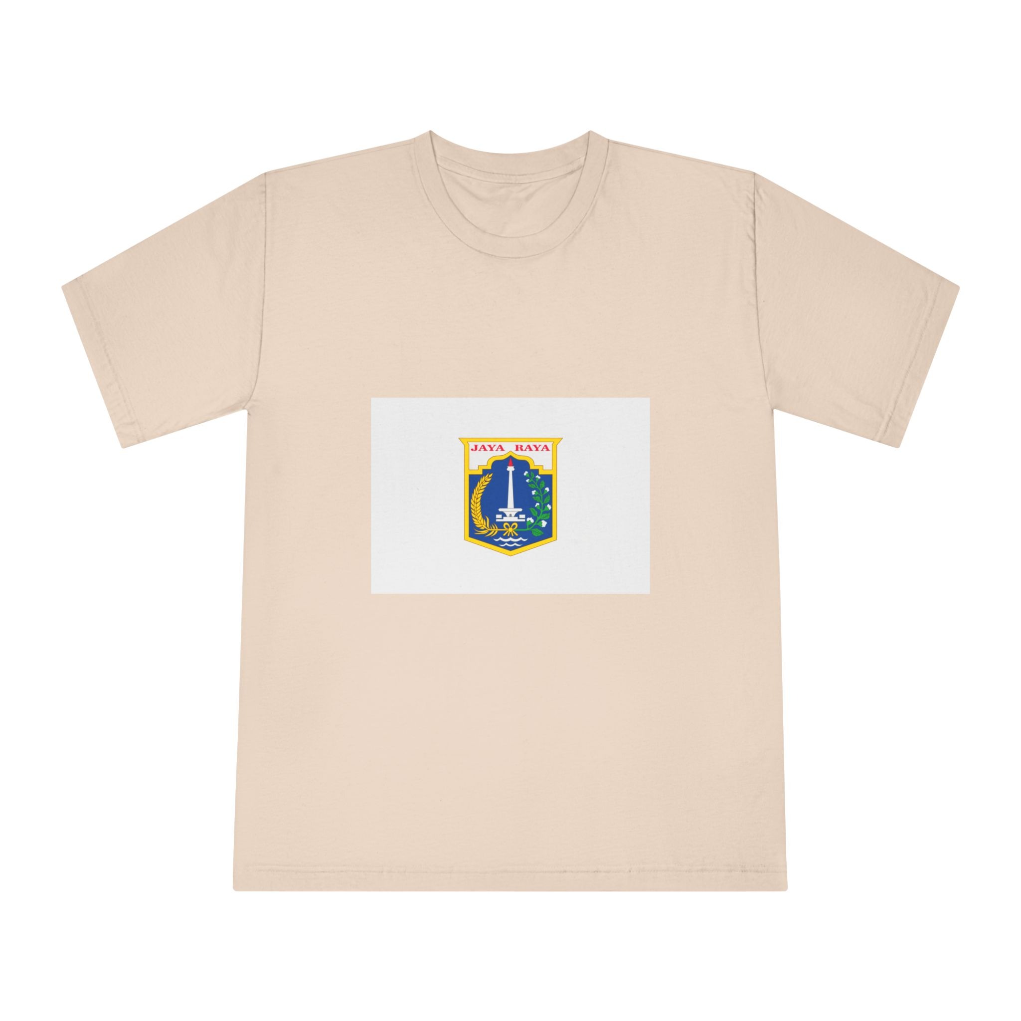 Flag of Jakarta (vectorised) Unisex Classic Crewneck T Shirt - Image 9