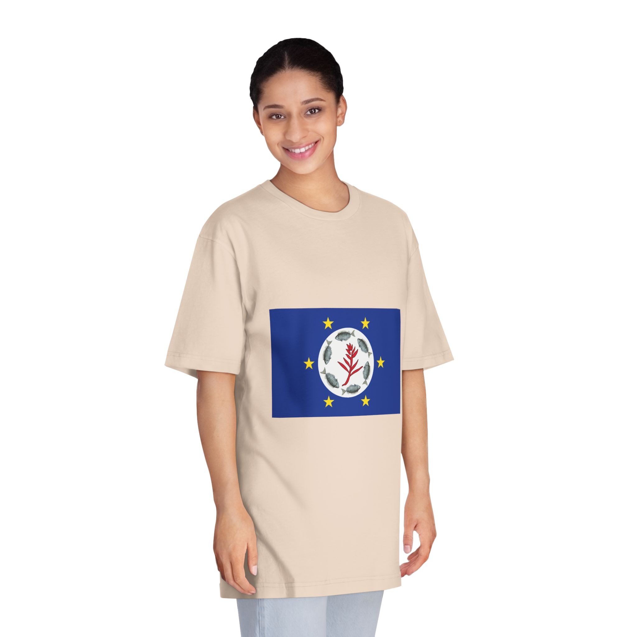 Flag of Airai State Unisex Classic Crewneck T Shirt - Image 11