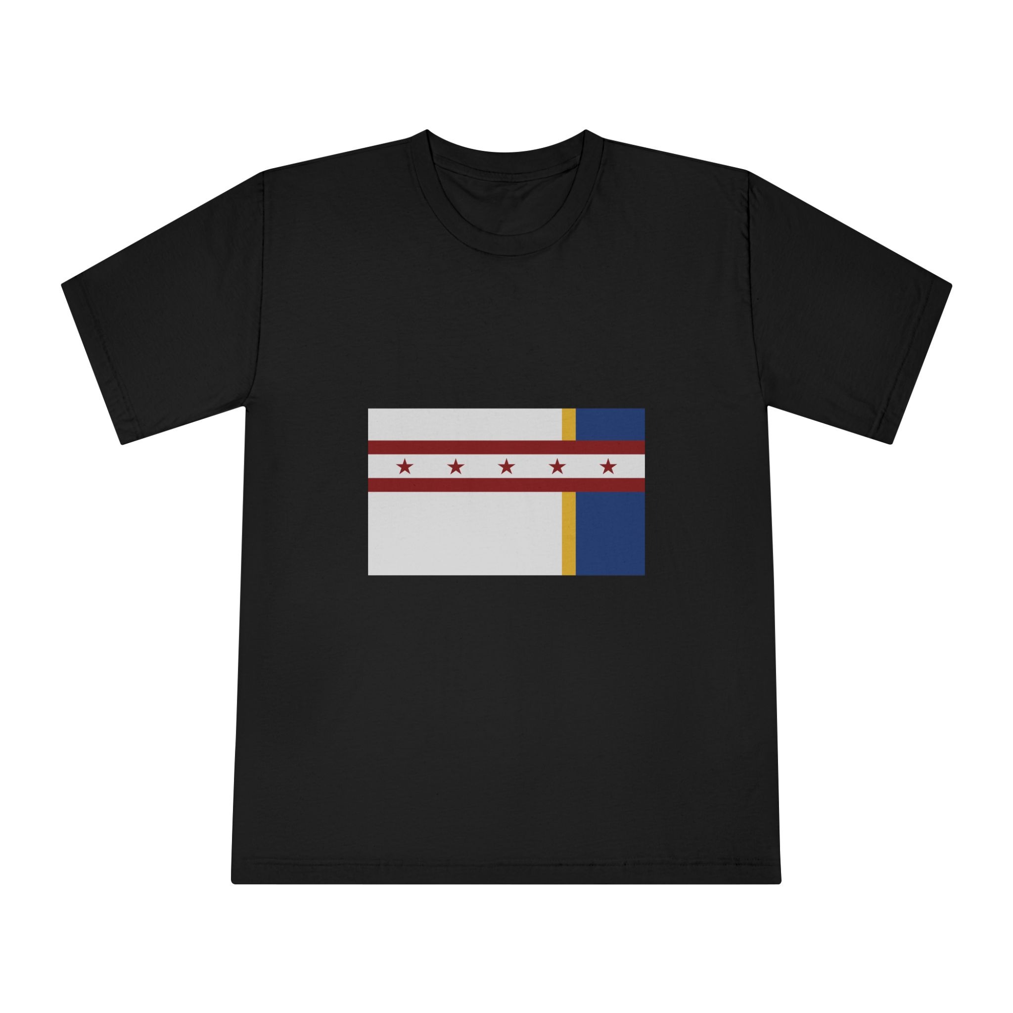 Flag of Jenks, Oklahoma Unisex Classic Crewneck T Shirt - Image 5