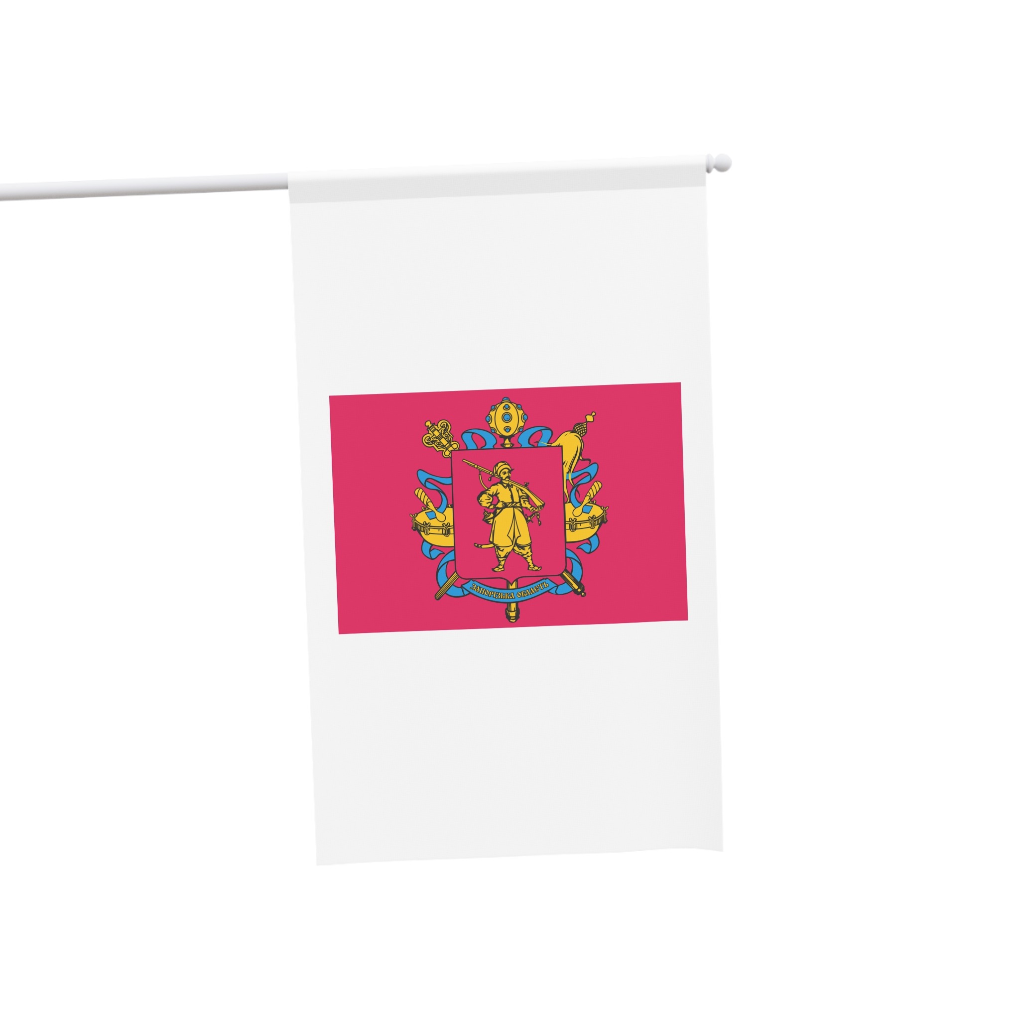 Flag of Zaporizhia Oblast House Banner - Image 3