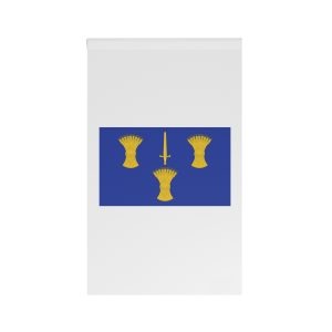 Flag Cheshire Red Yellow Three Lions Blue County Flag Cheshire English House Banner