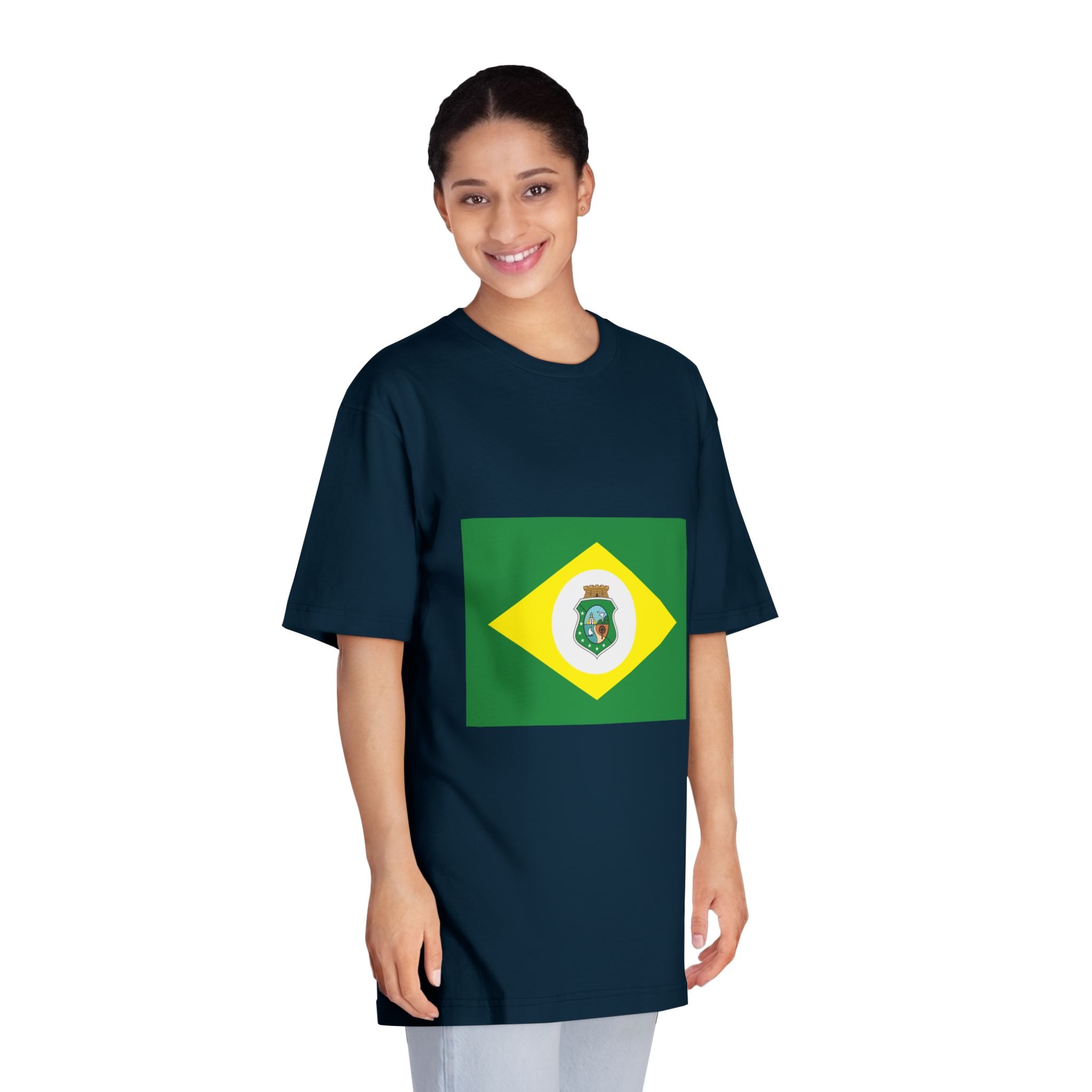 Bandeira Do Ceará Unisex Classic Crewneck T Shirt - Image 19