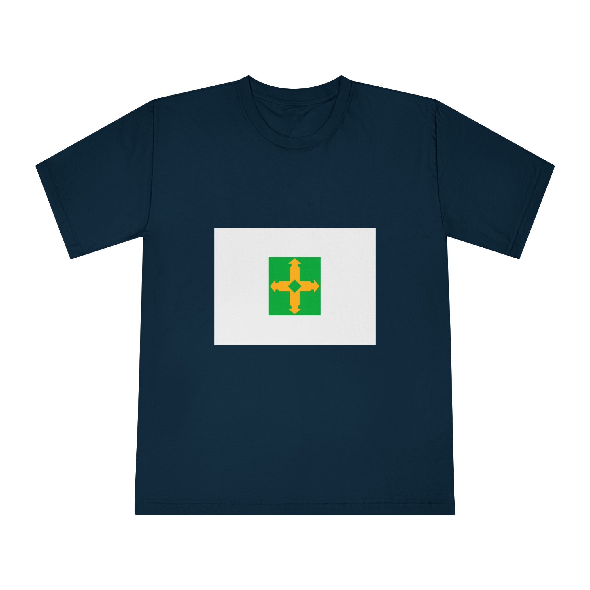 Bandeira Do Distrito Federal (brasil) Unisex Classic Crewneck T Shirt - Image 17
