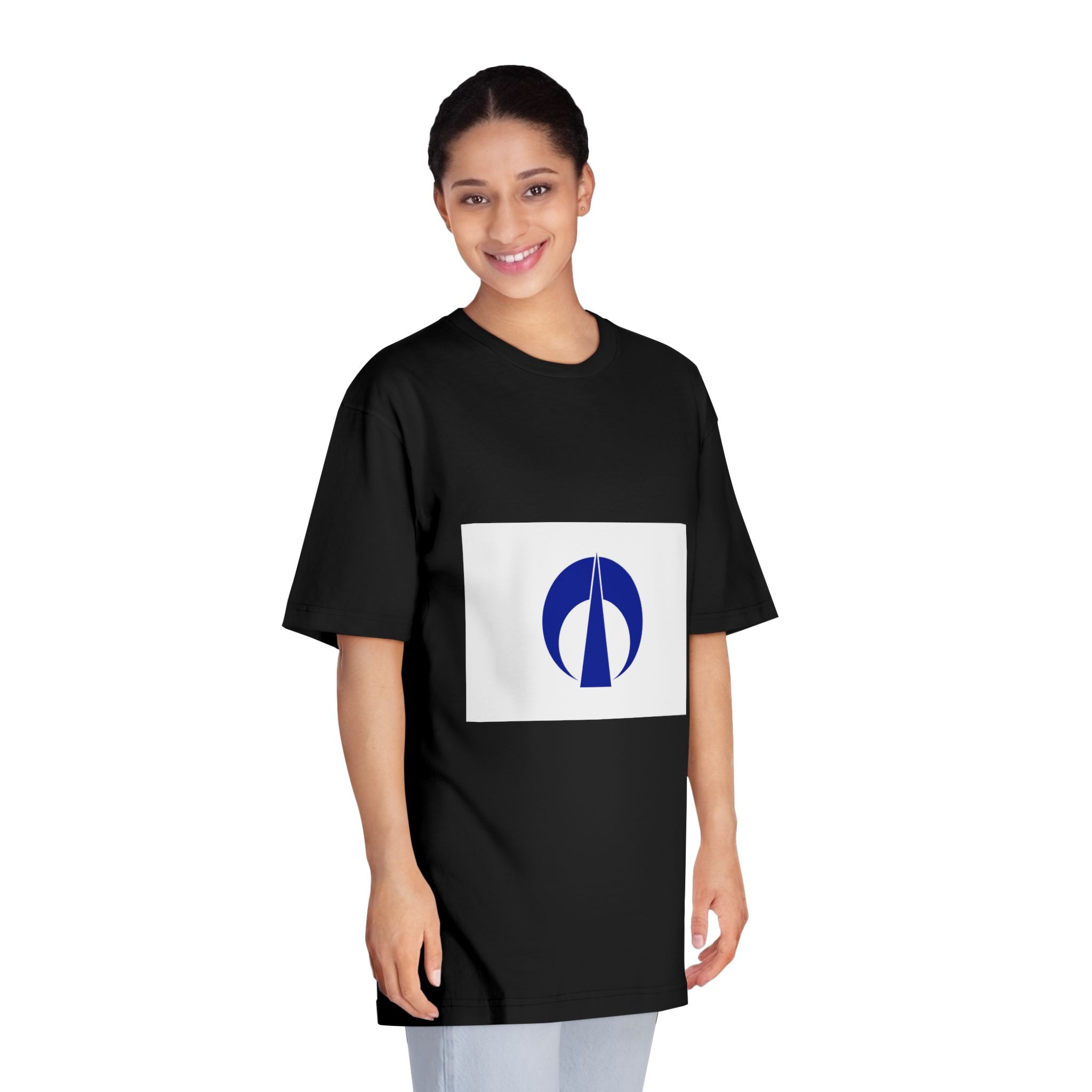 Flag of Fuchu City Unisex Classic Crewneck T Shirt - Image 7
