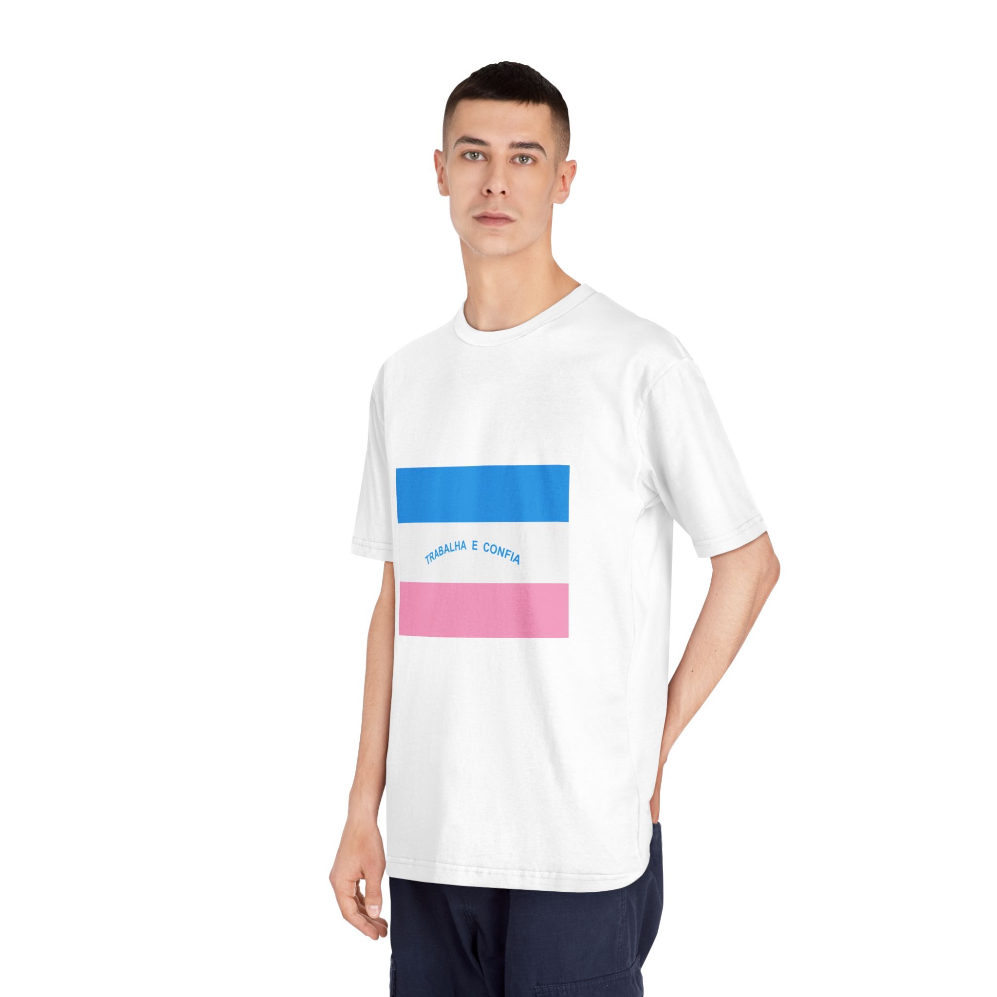 Bandeira Do Espírito Santo Unisex Classic Crewneck T Shirt - Image 4