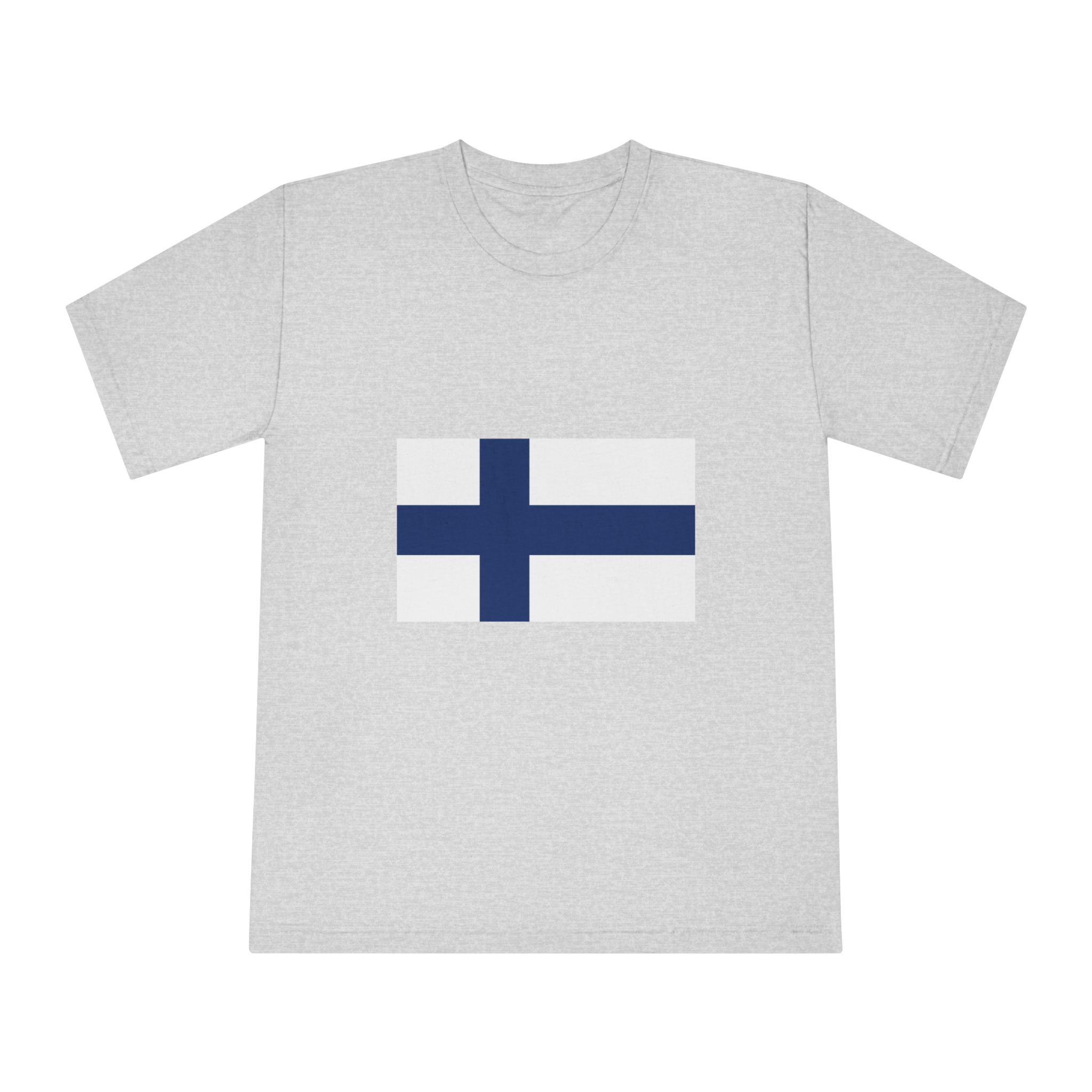 Flag of Finland Unisex Classic Crewneck T Shirt - Image 13