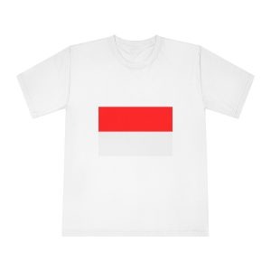 Flag of Indonesia Unisex Classic Crewneck T Shirt