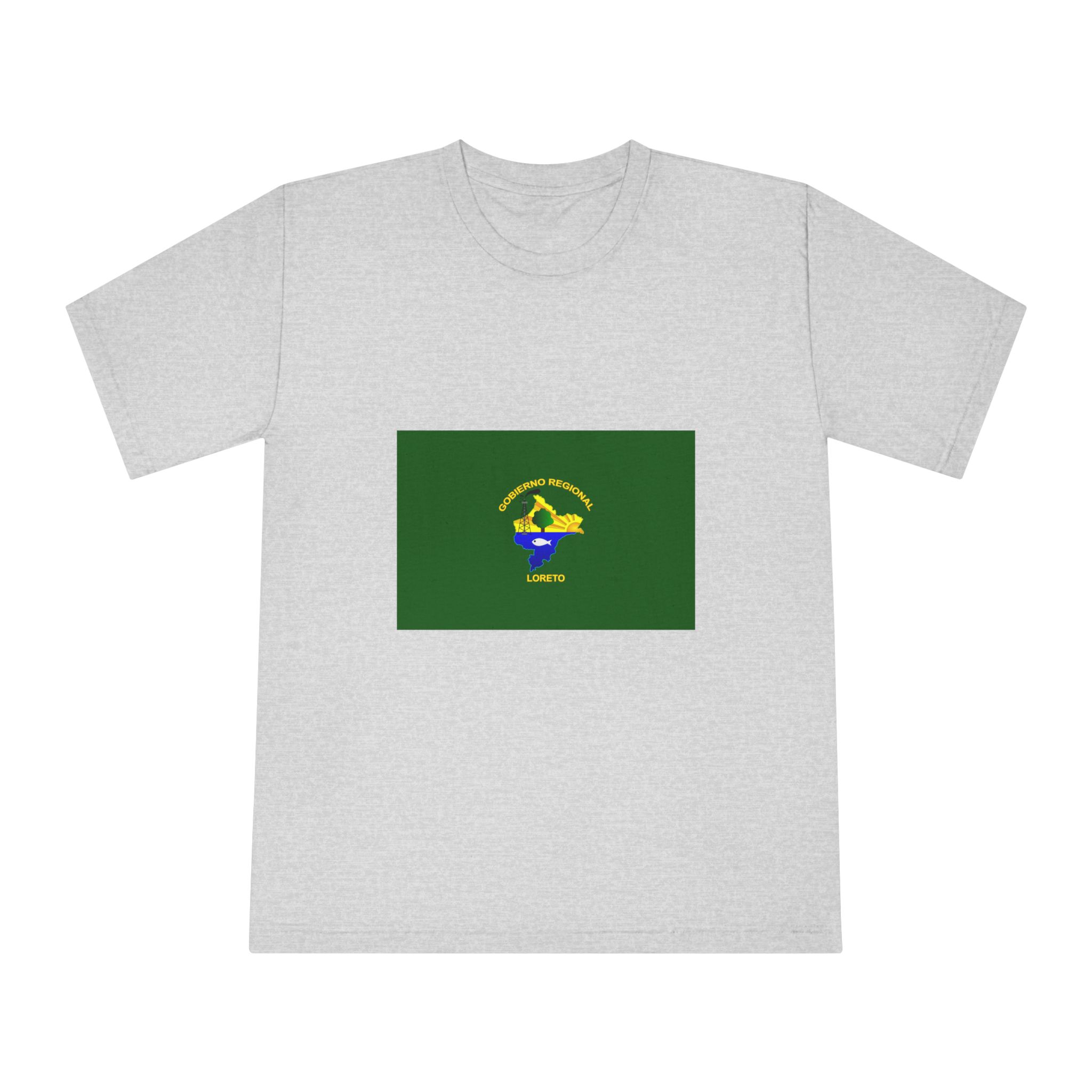 Bandera Región Loreto Unisex Classic Crewneck T Shirt - Image 13