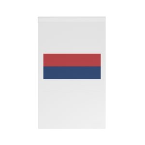 Civil Flag of Serbia House Banner