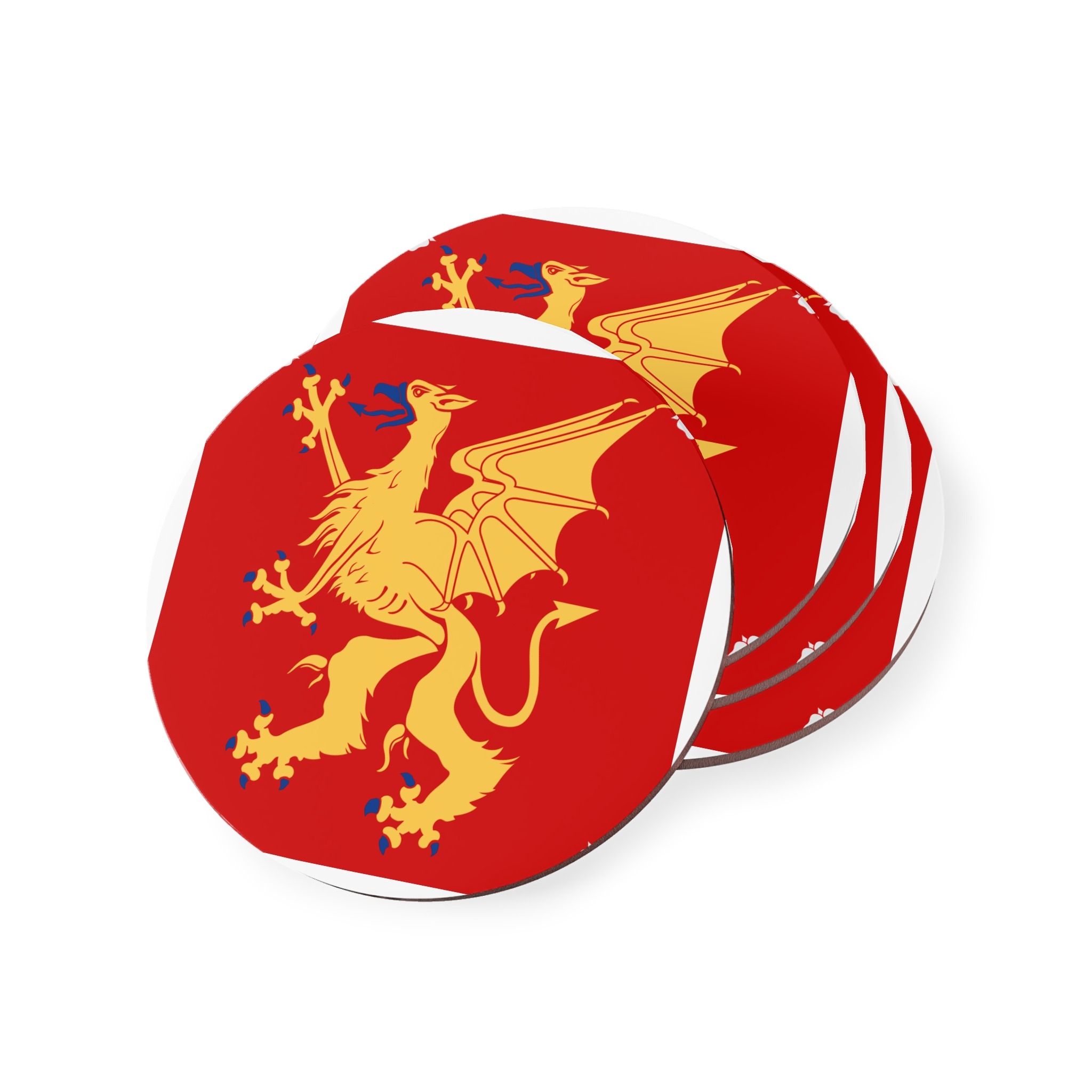 Östergötlands Län Vapenflagga Coasters - Image 3
