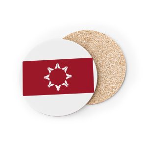 Pine Ridge Flag Coasters