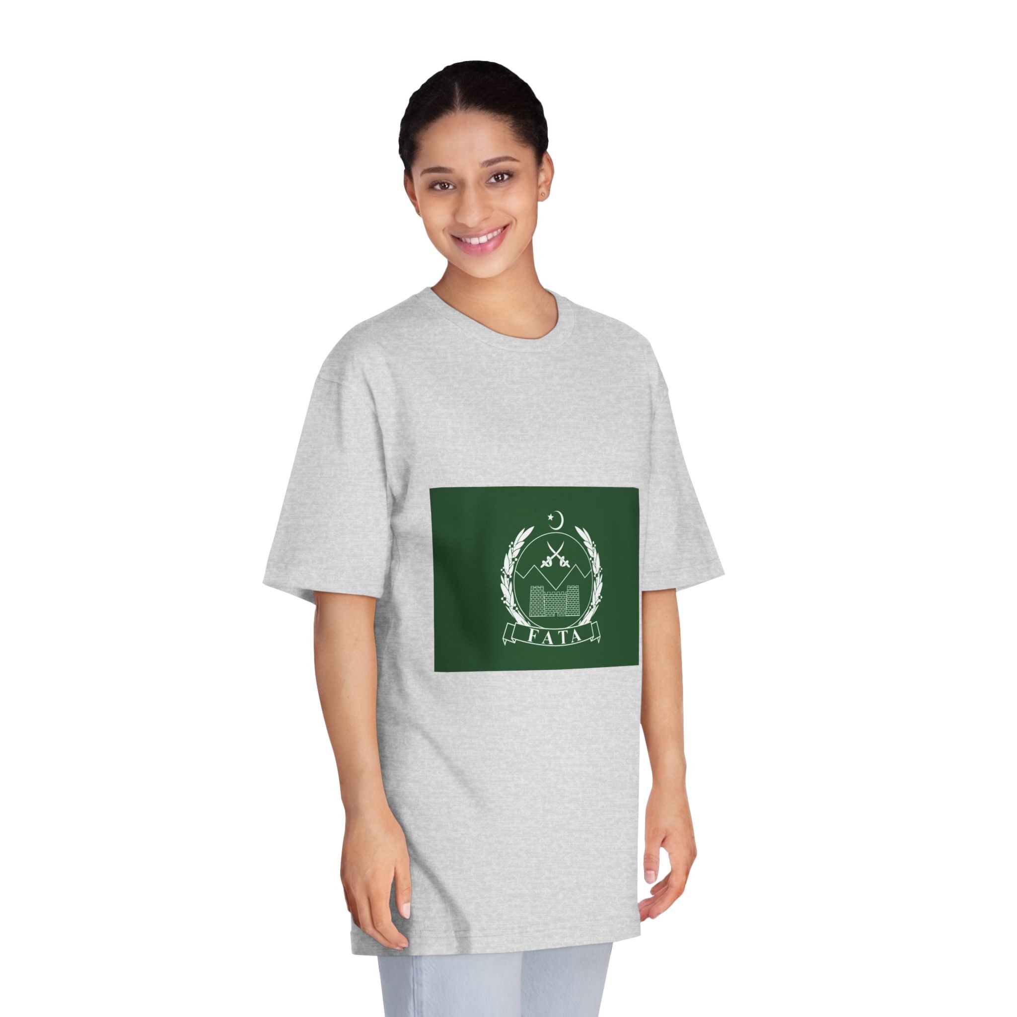 Flag of Fata Unisex Classic Crewneck T Shirt - Image 15