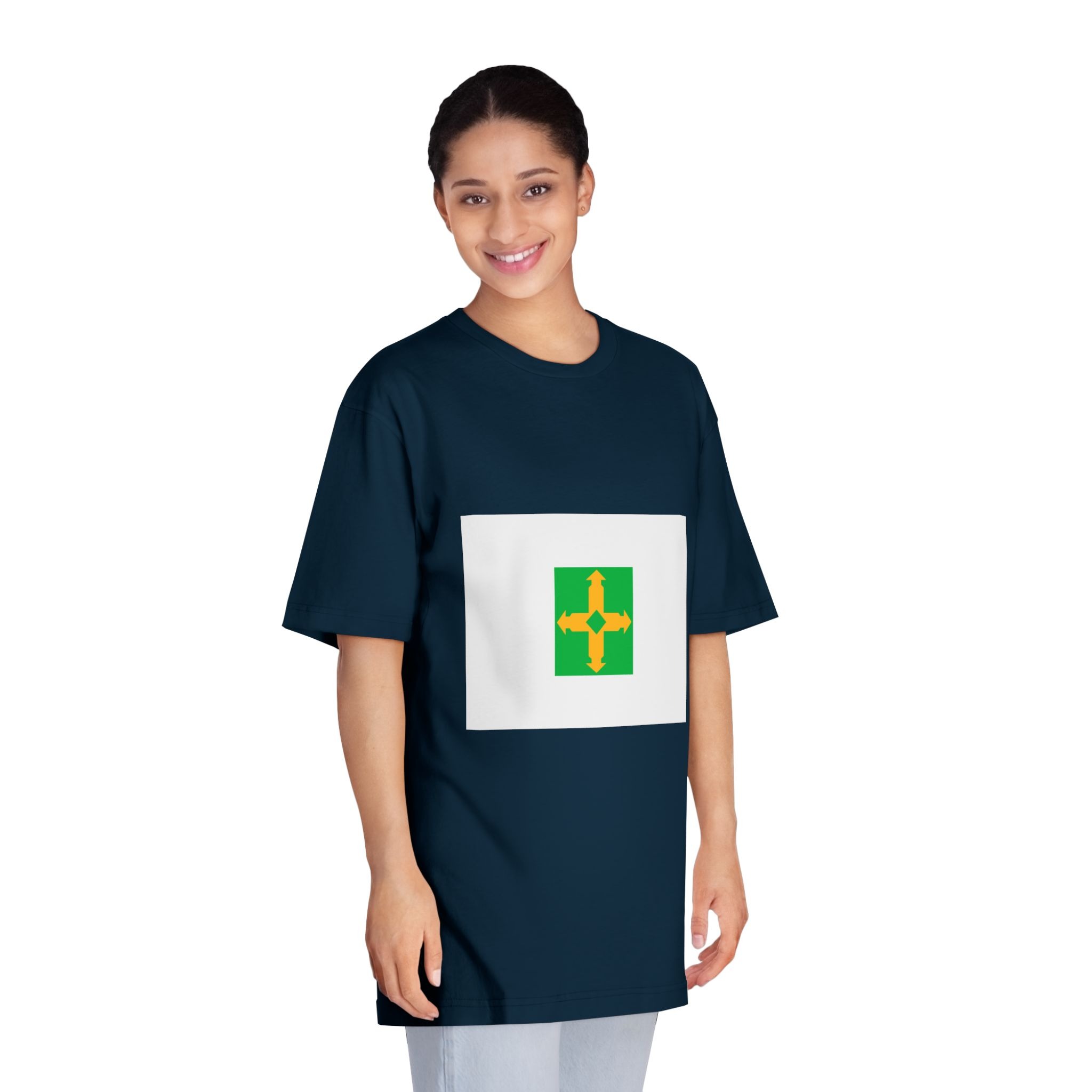 Bandeira Do Distrito Federal (brasil) Unisex Classic Crewneck T Shirt - Image 19