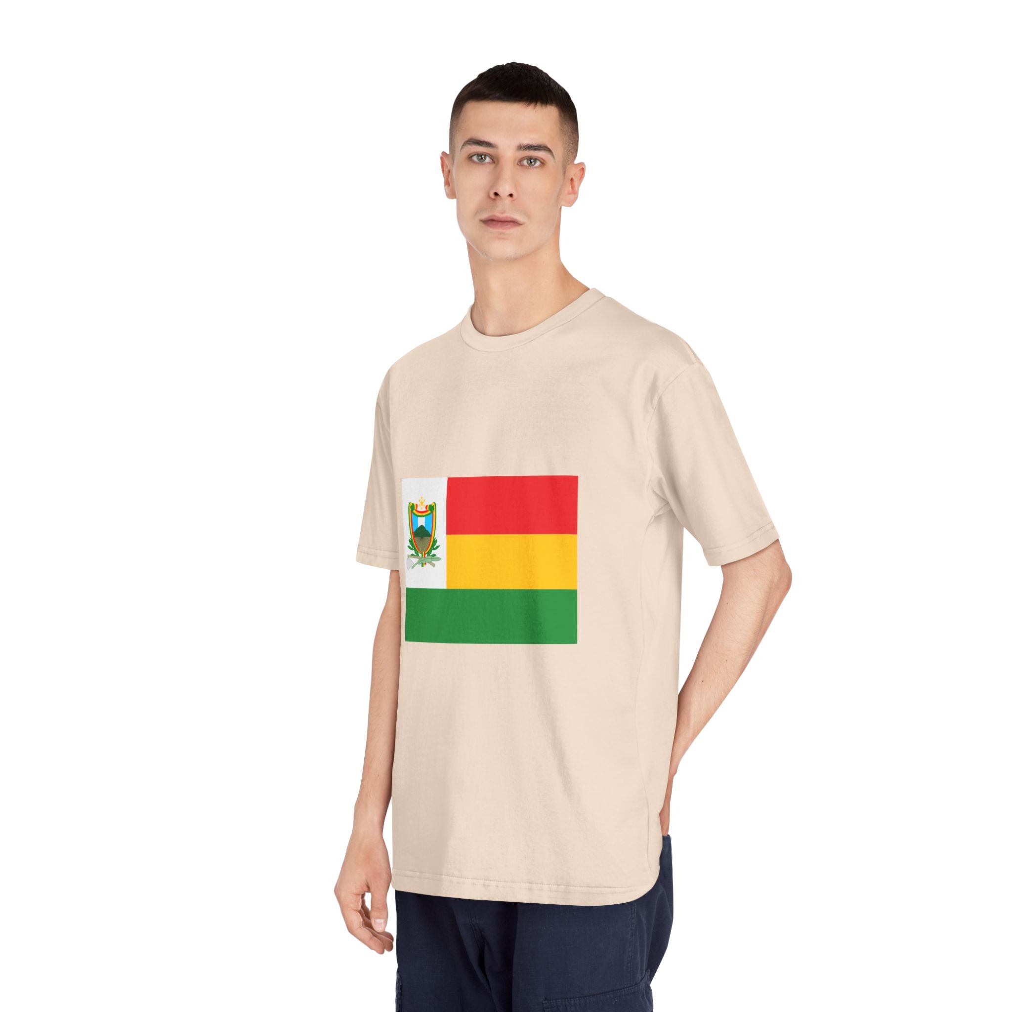 Flag of Jalapa Department, Guatemala Unisex Classic Crewneck T Shirt - Image 12