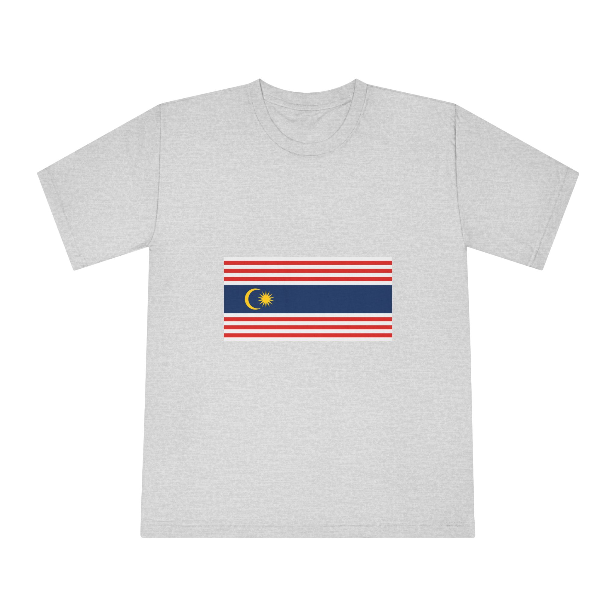 Flag of Kuala Lumpur, Malaysia Unisex Classic Crewneck T Shirt - Image 13