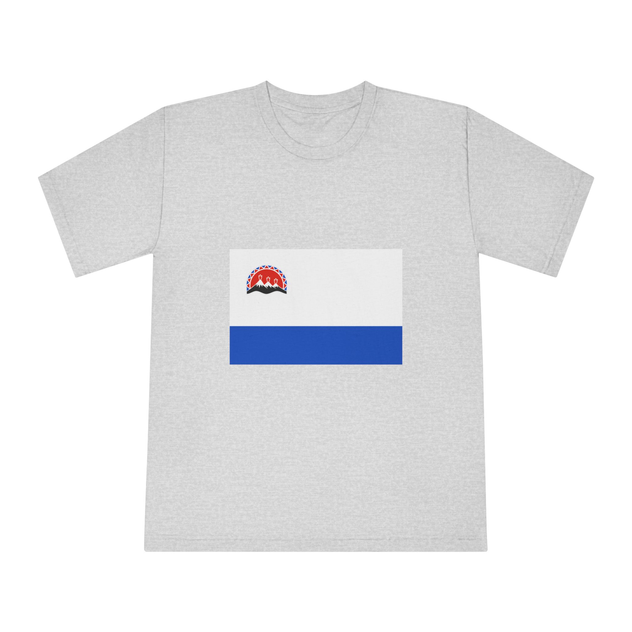 Flag of Kamchatka Krai Unisex Classic Crewneck T Shirt - Image 13