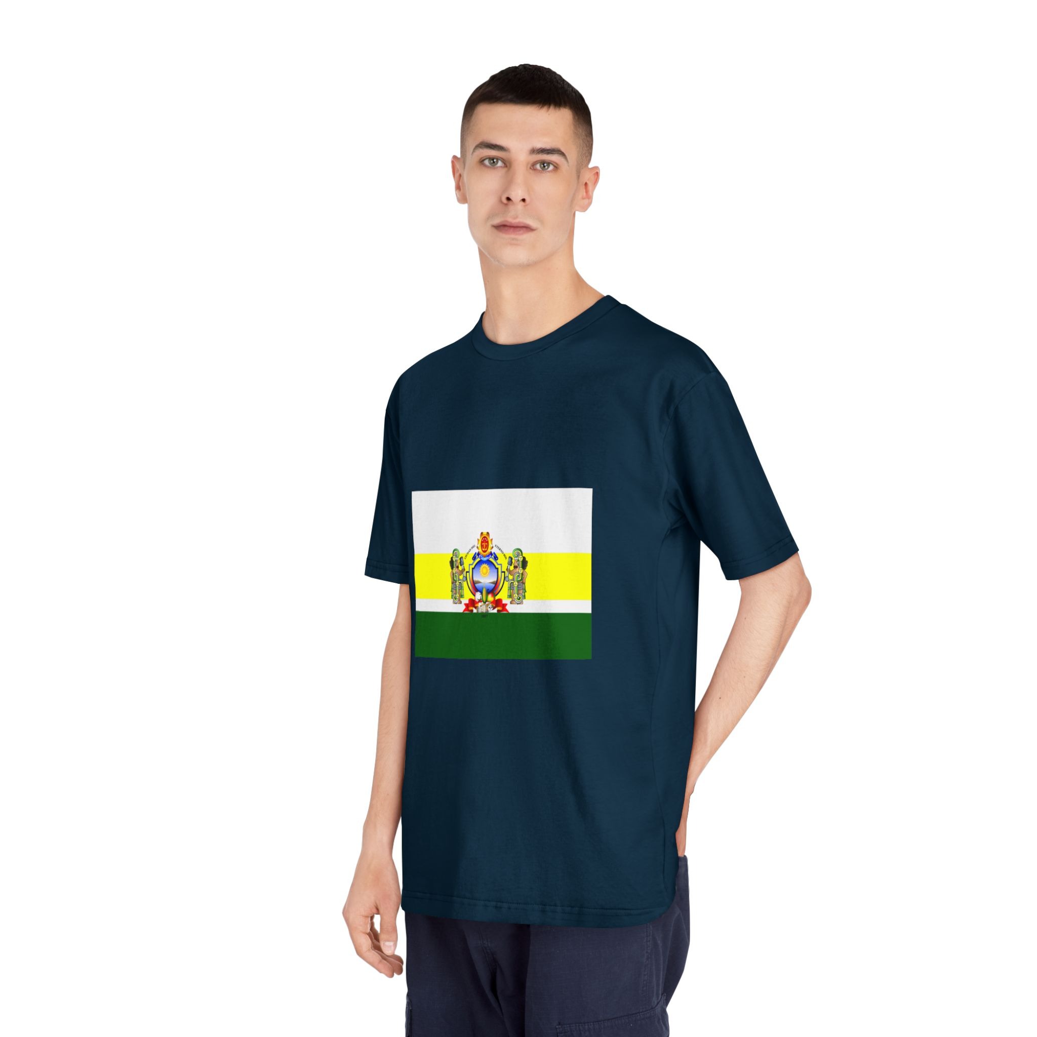 Bandera de Casma Unisex Classic Crewneck T Shirt - Image 20