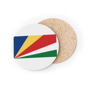 Seychelles Flag Coasters
