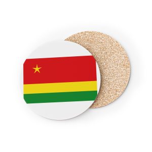 Proposed Nationalist Flag Reunion Blue Red Green Yellow Stripes Regional Banner Inde Coasters