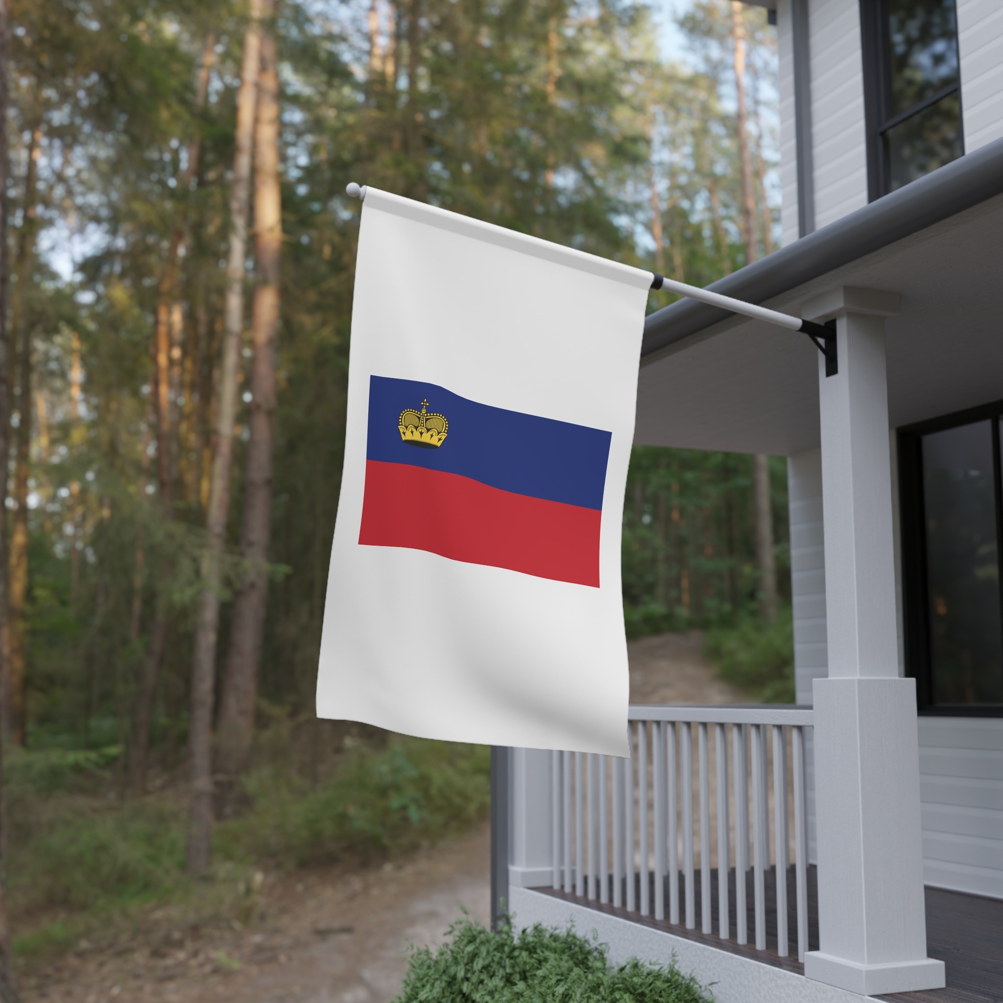Flag of Liechtenstein House Banner - Image 4