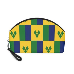 Flag of Saint Vincent and the Grenadines Makeup Bag