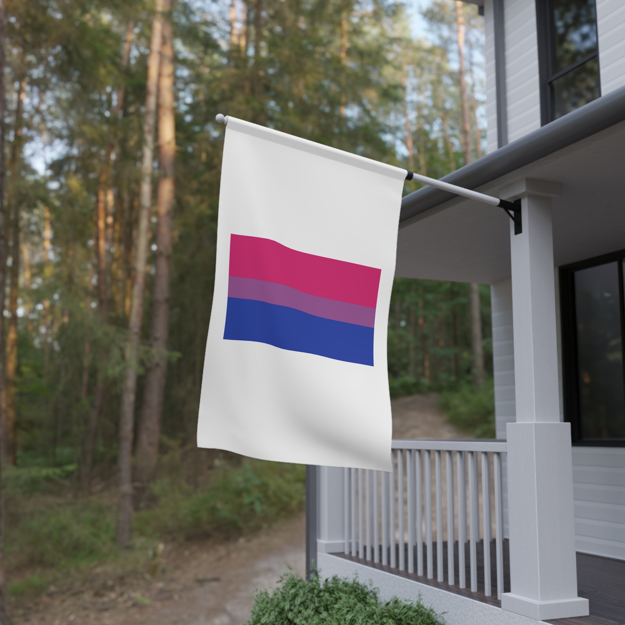 Bisexual Pride Flag House Banner - Image 4