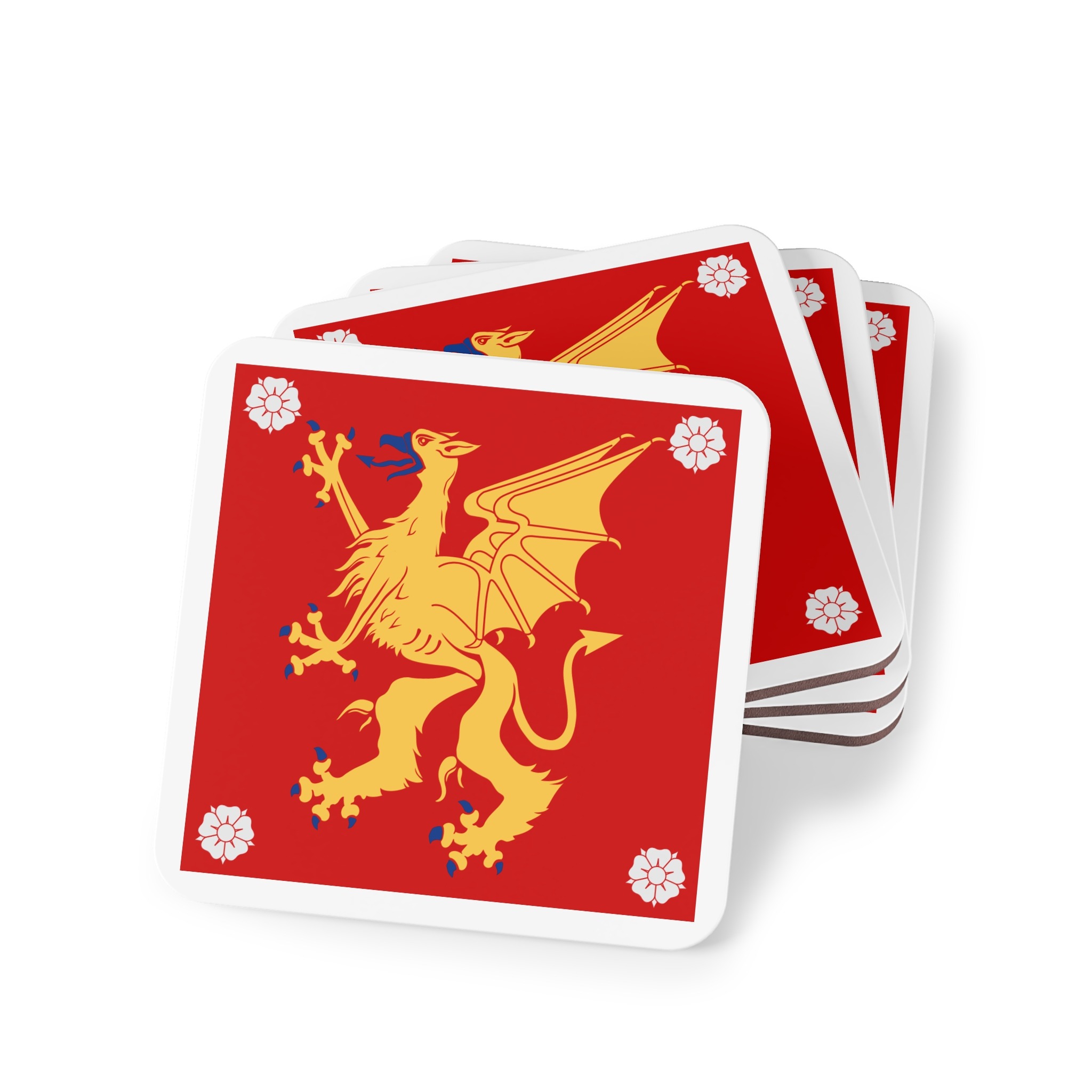 Östergötlands Län Vapenflagga Coasters - Image 7