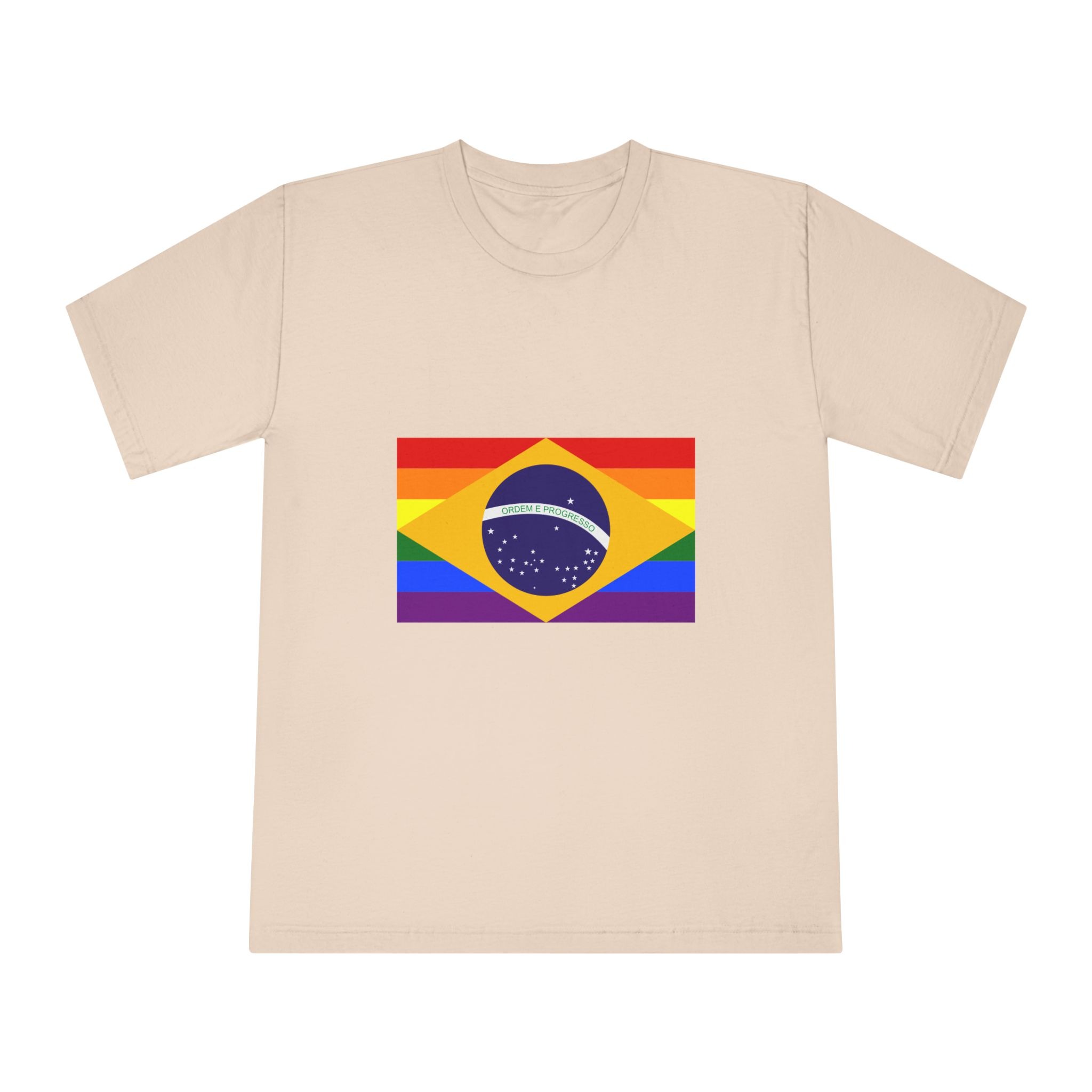 Brazil Gay Flag Unisex Classic Crewneck T Shirt - Image 9