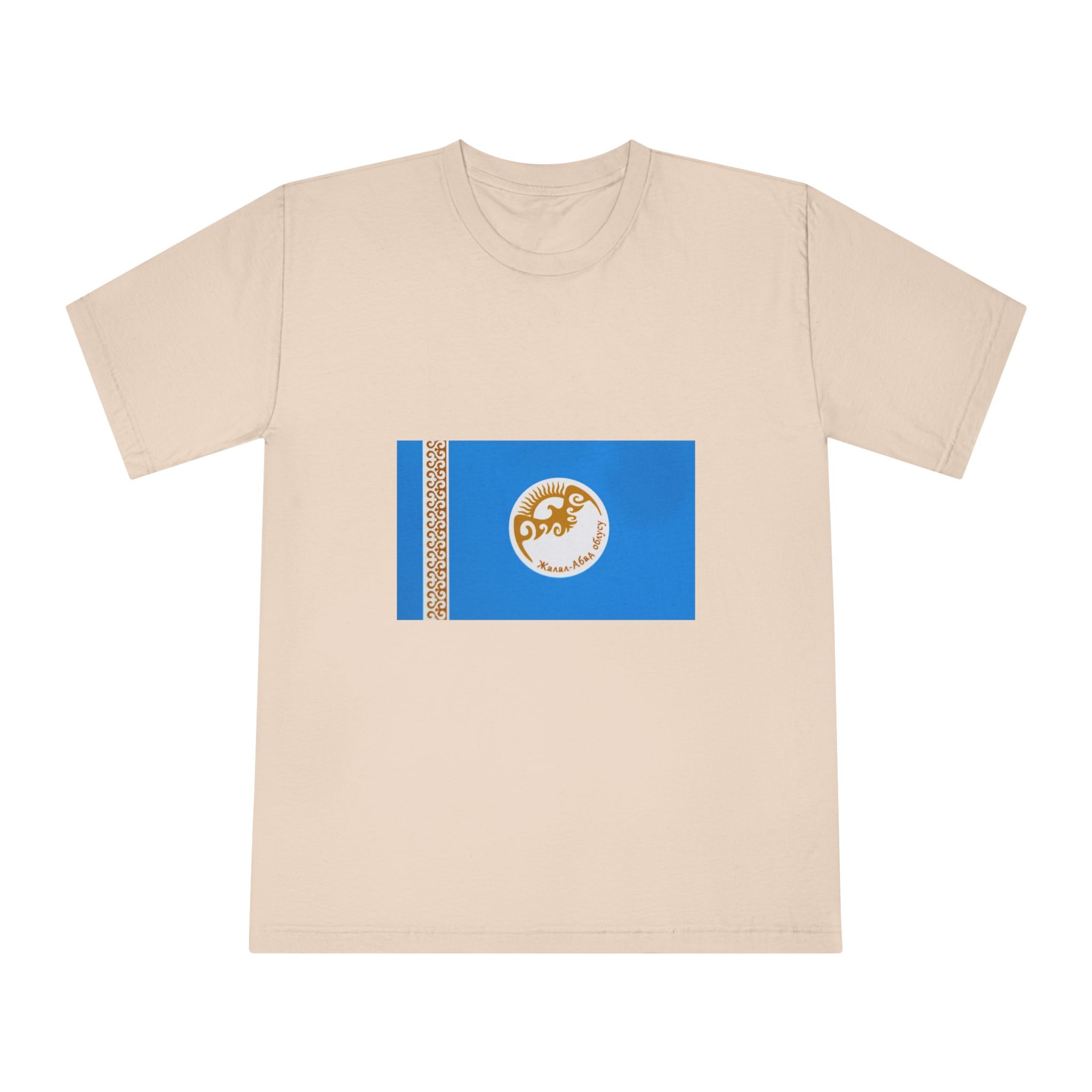 Flag of Jalal Abad Region Unisex Classic Crewneck T Shirt - Image 9