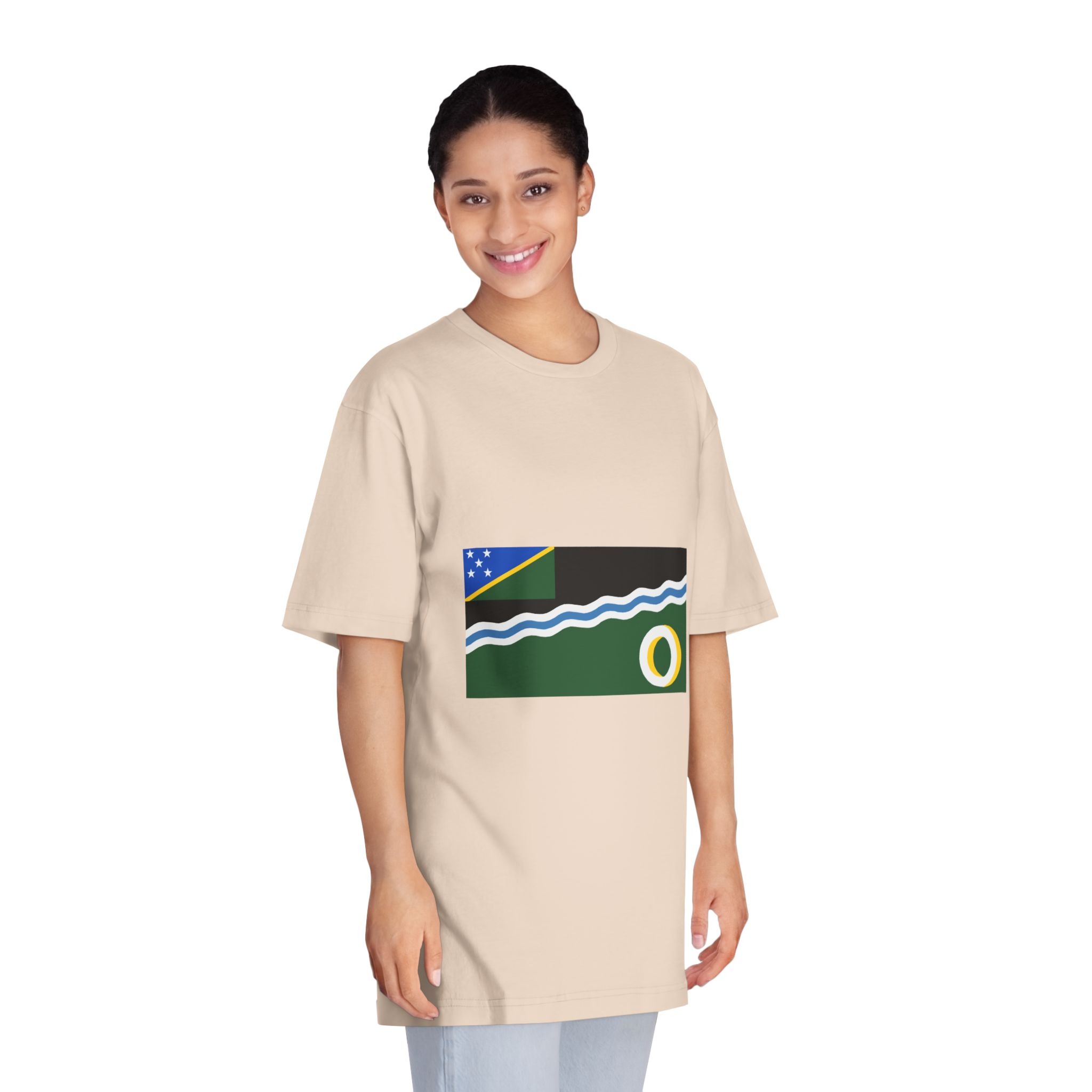 Px Flag of Western Province Solomon Islands Unisex Classic Crewneck T Shirt - Image 11