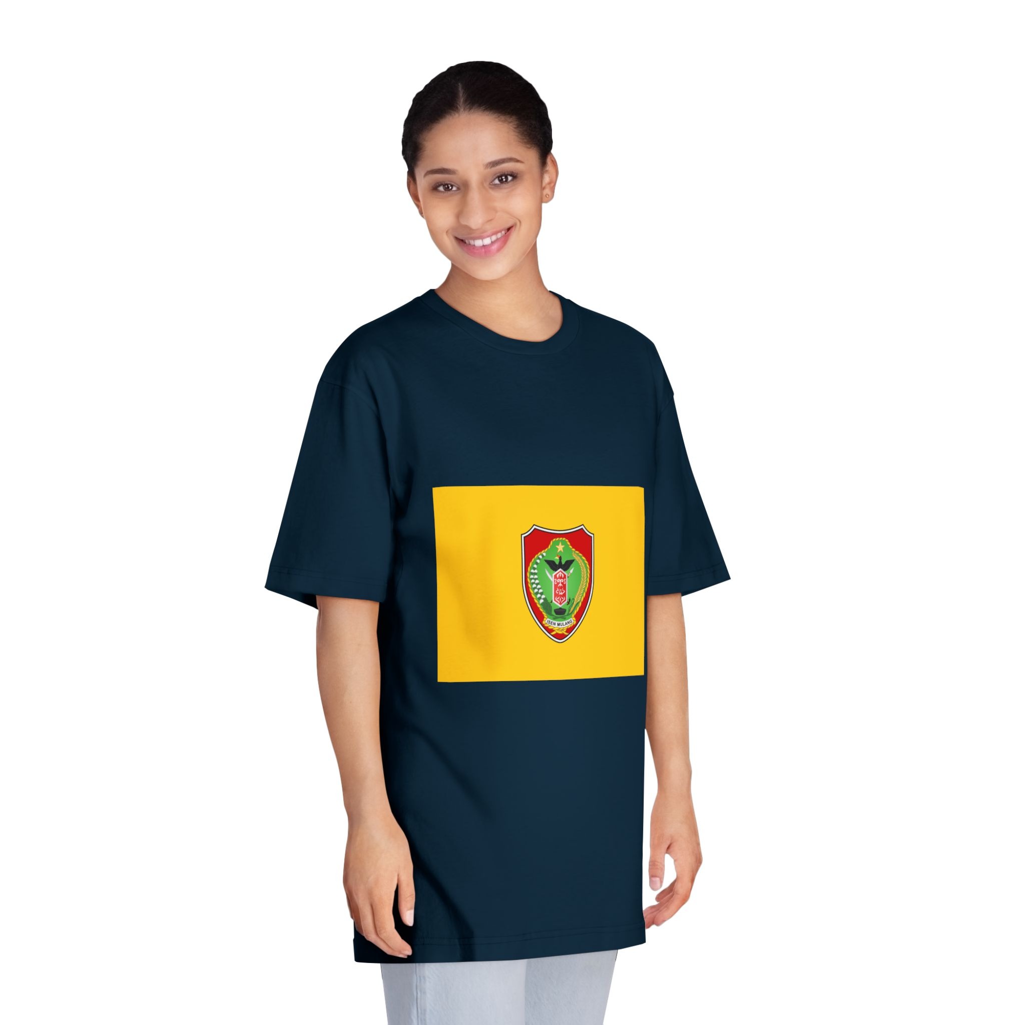 Flag of Central Kalimantan Unisex Classic Crewneck T Shirt - Image 19