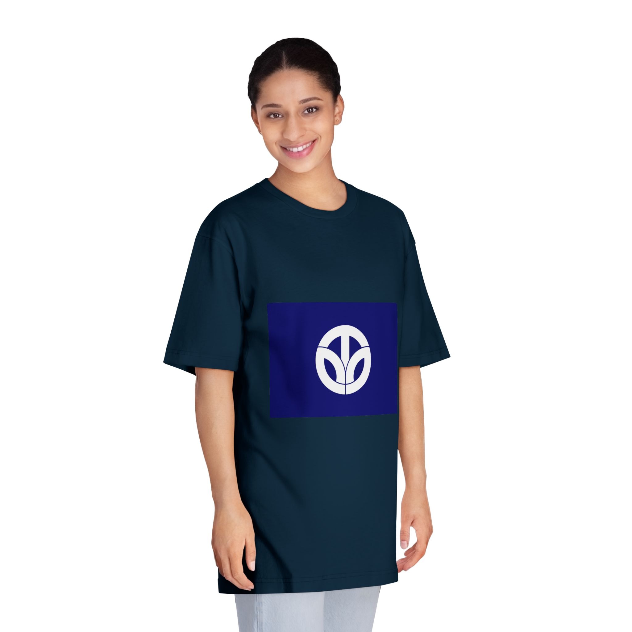 Flag of Fukui Prefecture Unisex Classic Crewneck T Shirt - Image 19