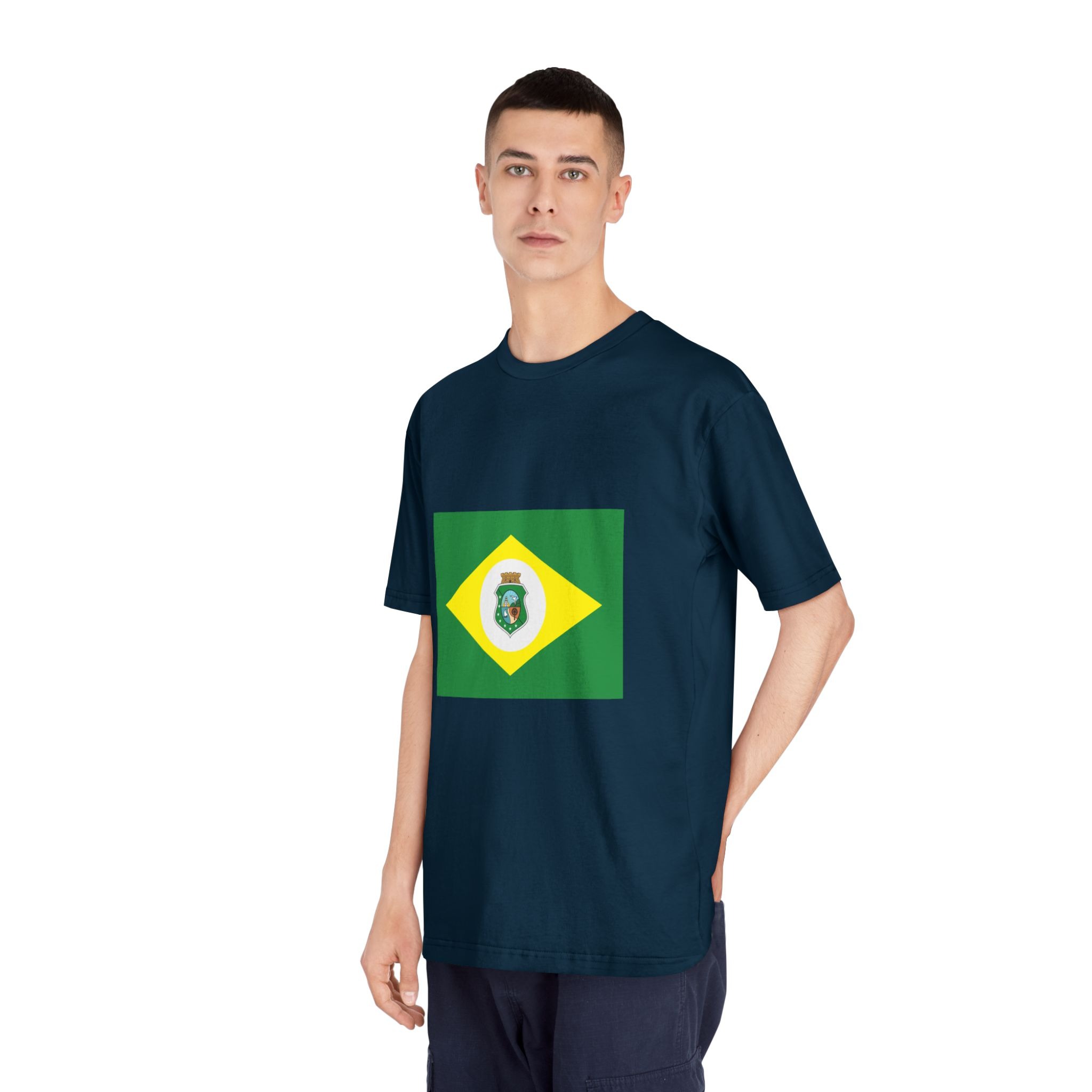 Bandeira Do Ceará Unisex Classic Crewneck T Shirt - Image 20