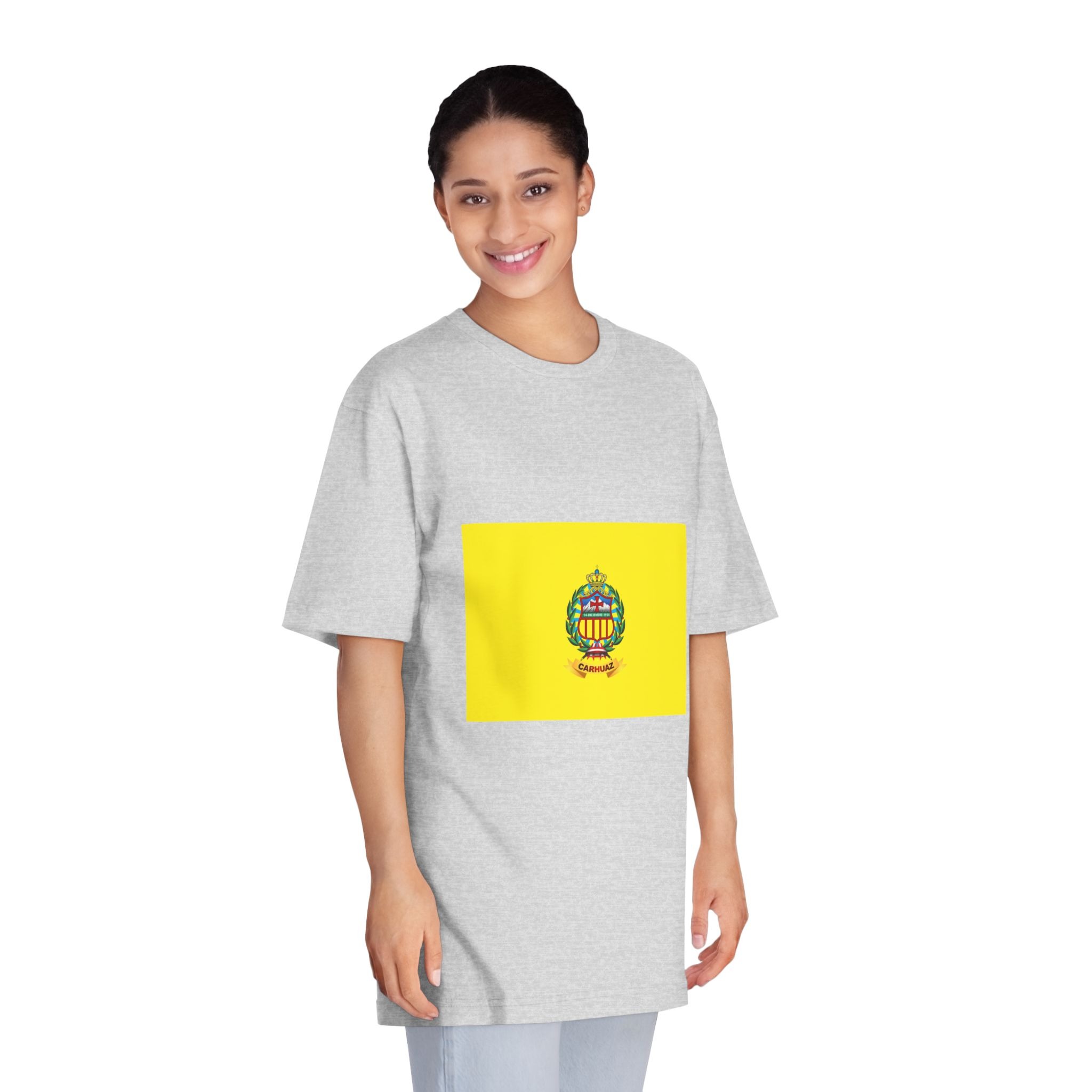 Bandera de Carhuaz Unisex Classic Crewneck T Shirt - Image 15