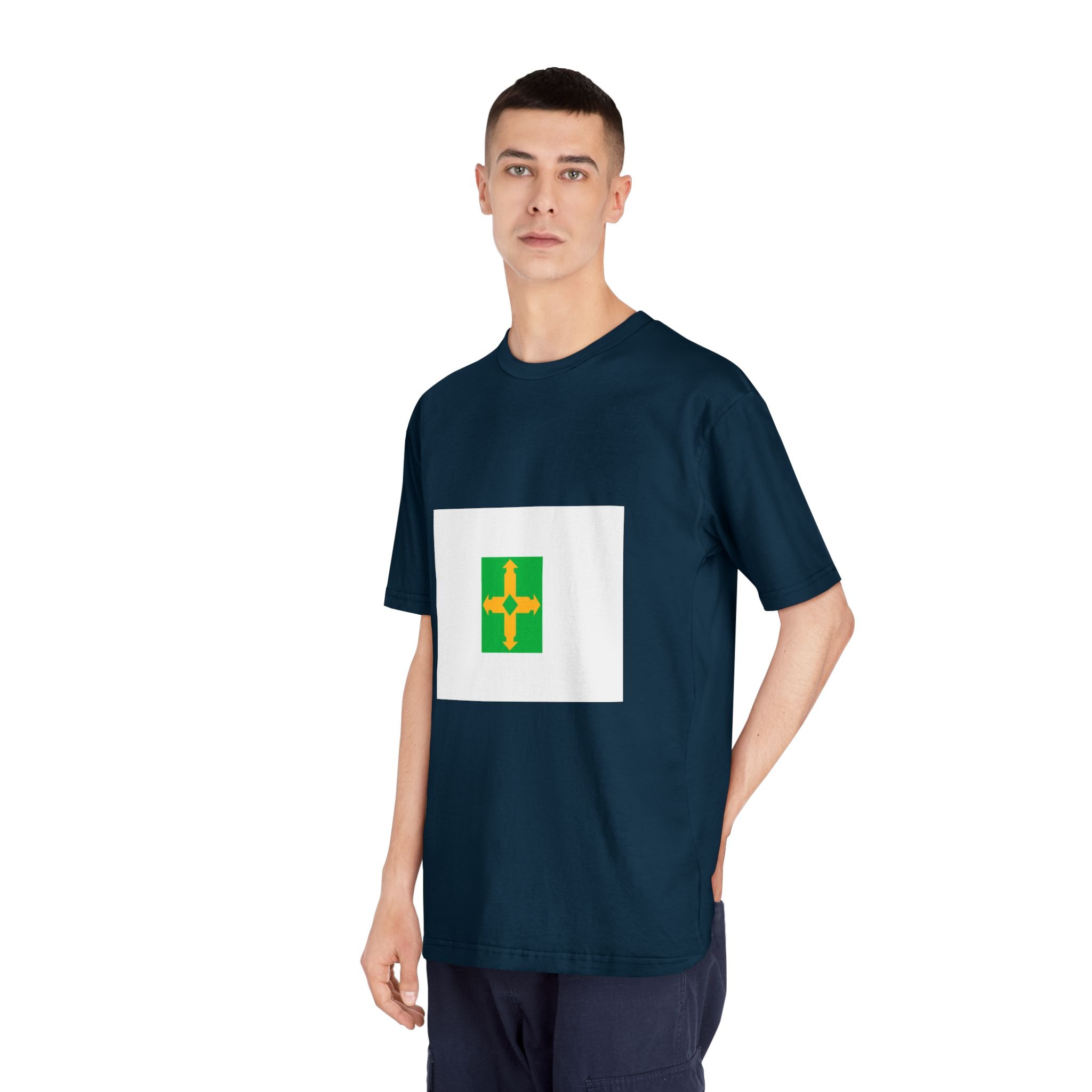 Bandeira Do Distrito Federal (brasil) Unisex Classic Crewneck T Shirt - Image 20