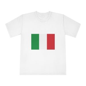 Flag of Italy Unisex Classic Crewneck T Shirt