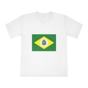 Bandeira Do Ceará Unisex Classic Crewneck T Shirt