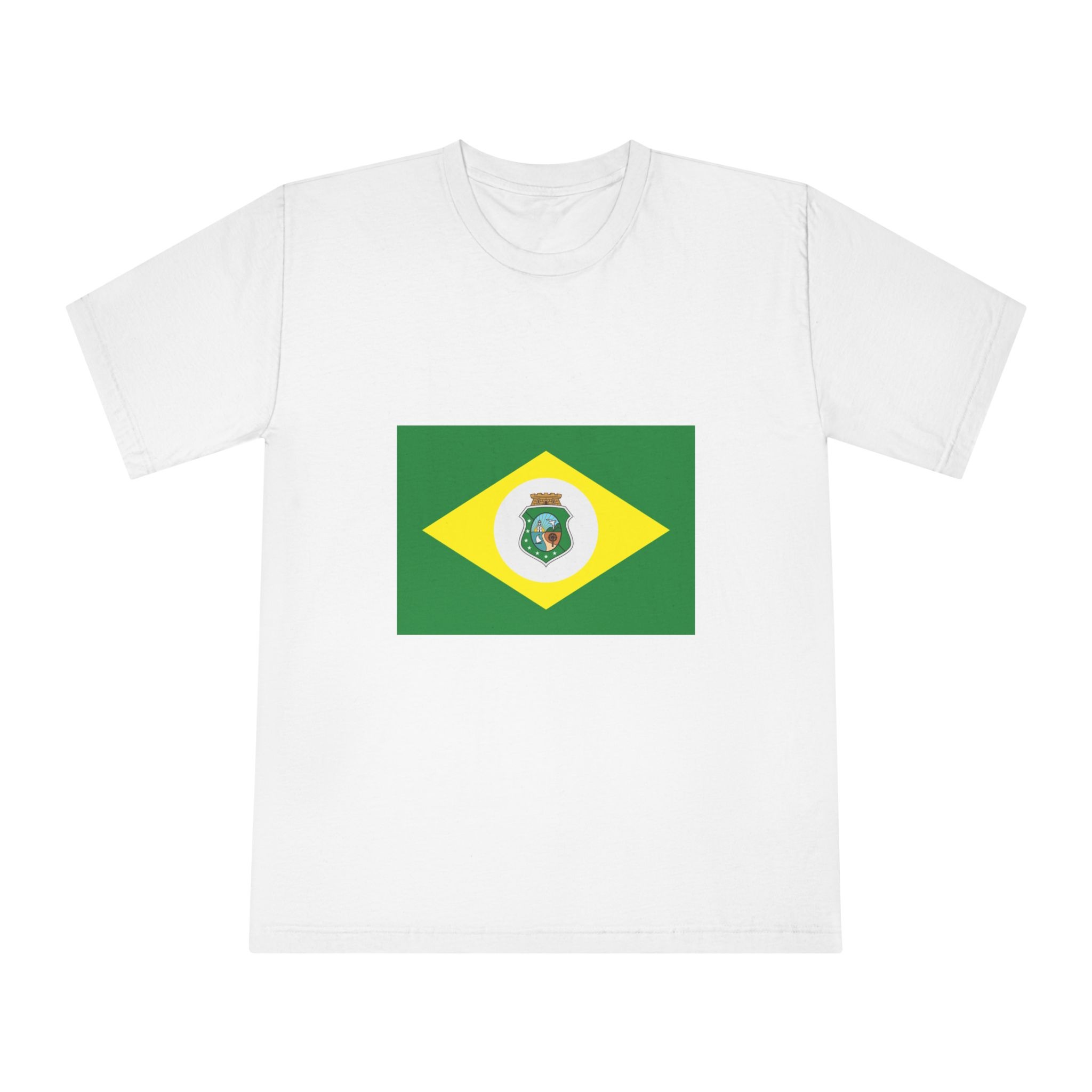 Bandeira Do Ceará Unisex Classic Crewneck T Shirt