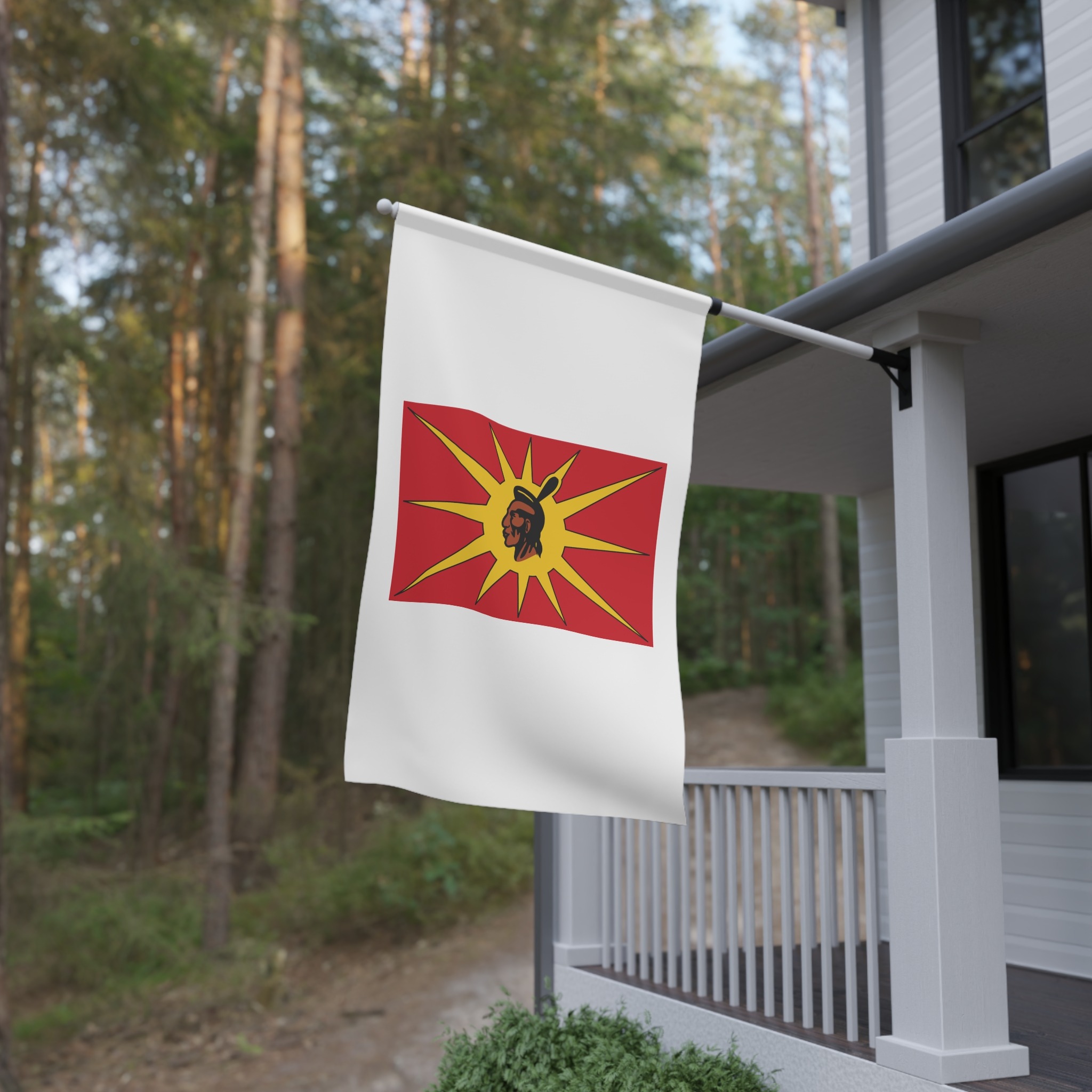 Flag of Mohawk Warrior Society House Banner - Image 4