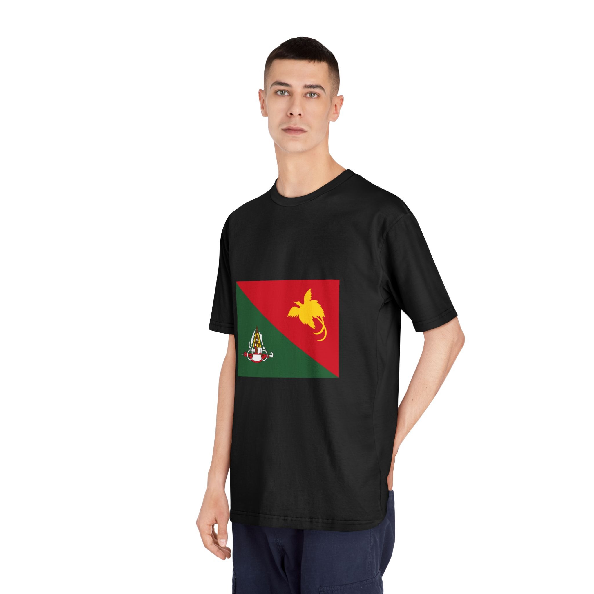 Flag of East Sepik Unisex Classic Crewneck T Shirt - Image 8