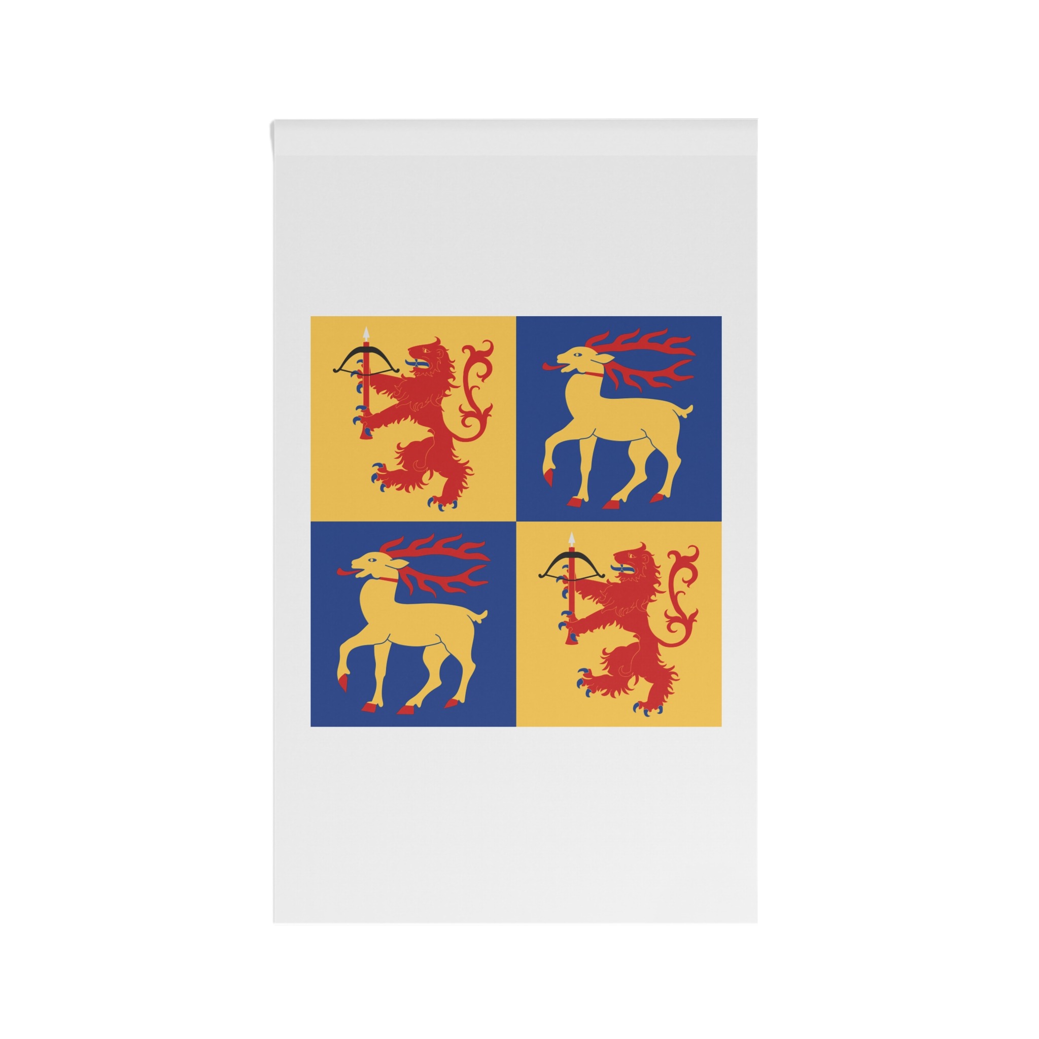 Kalmar Län Vapenflagga House Banner - Image 2