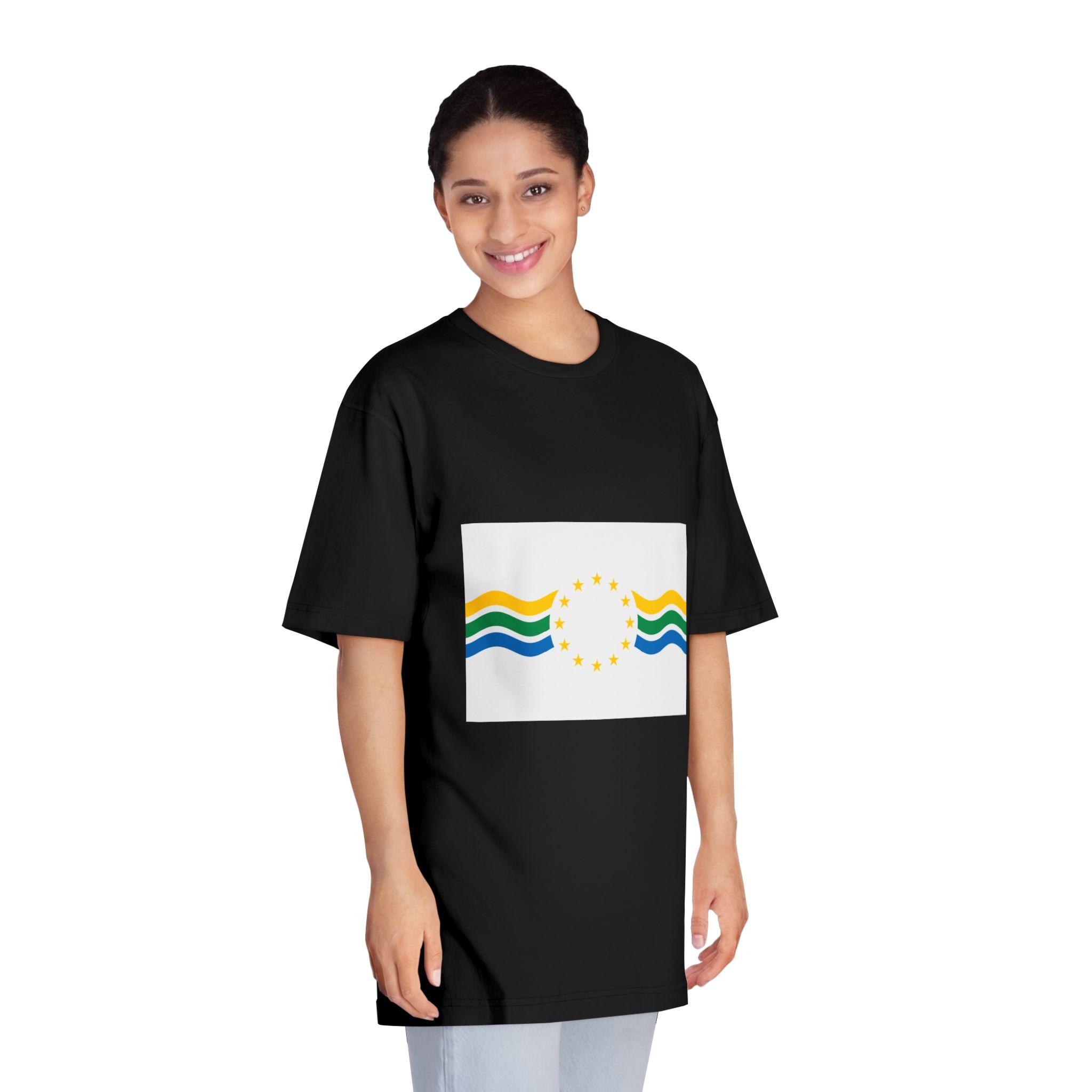 Flag of Los Ríos, Chile Unisex Classic Crewneck T Shirt - Image 7