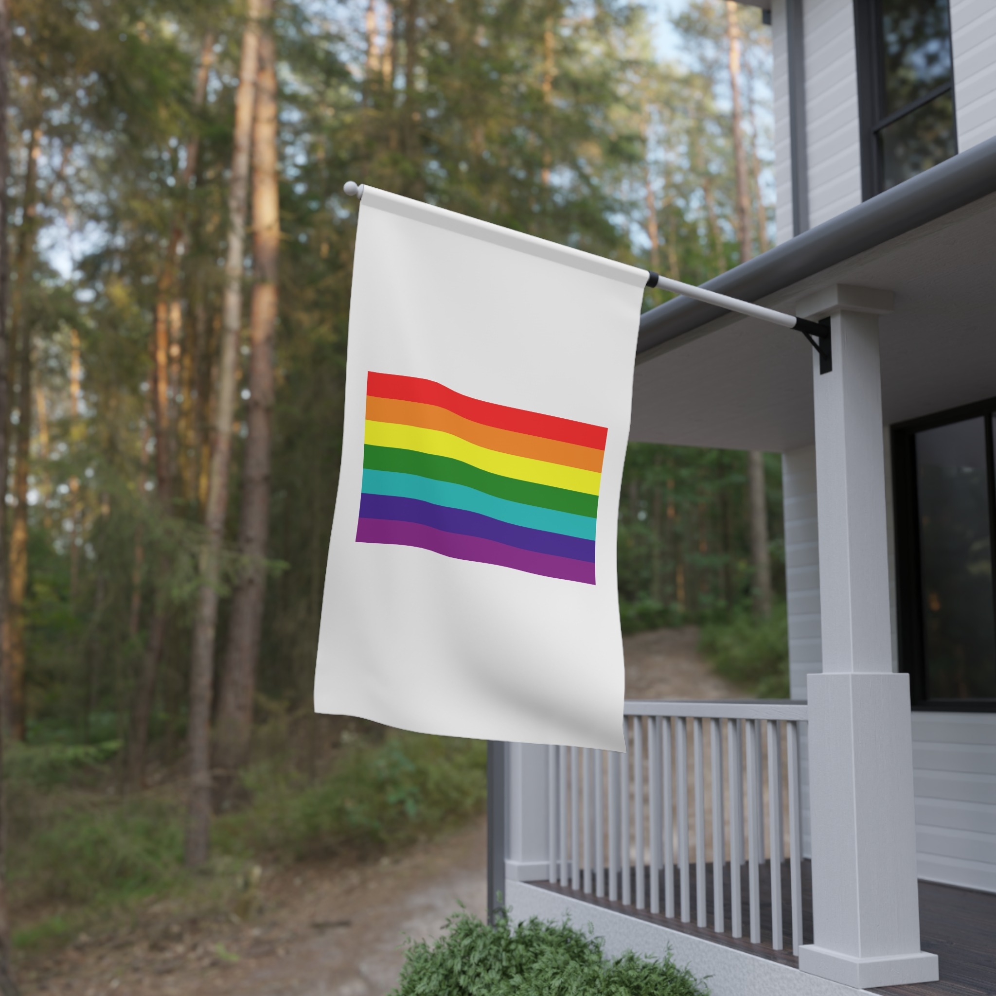 Gay Flag 7 House Banner - Image 4